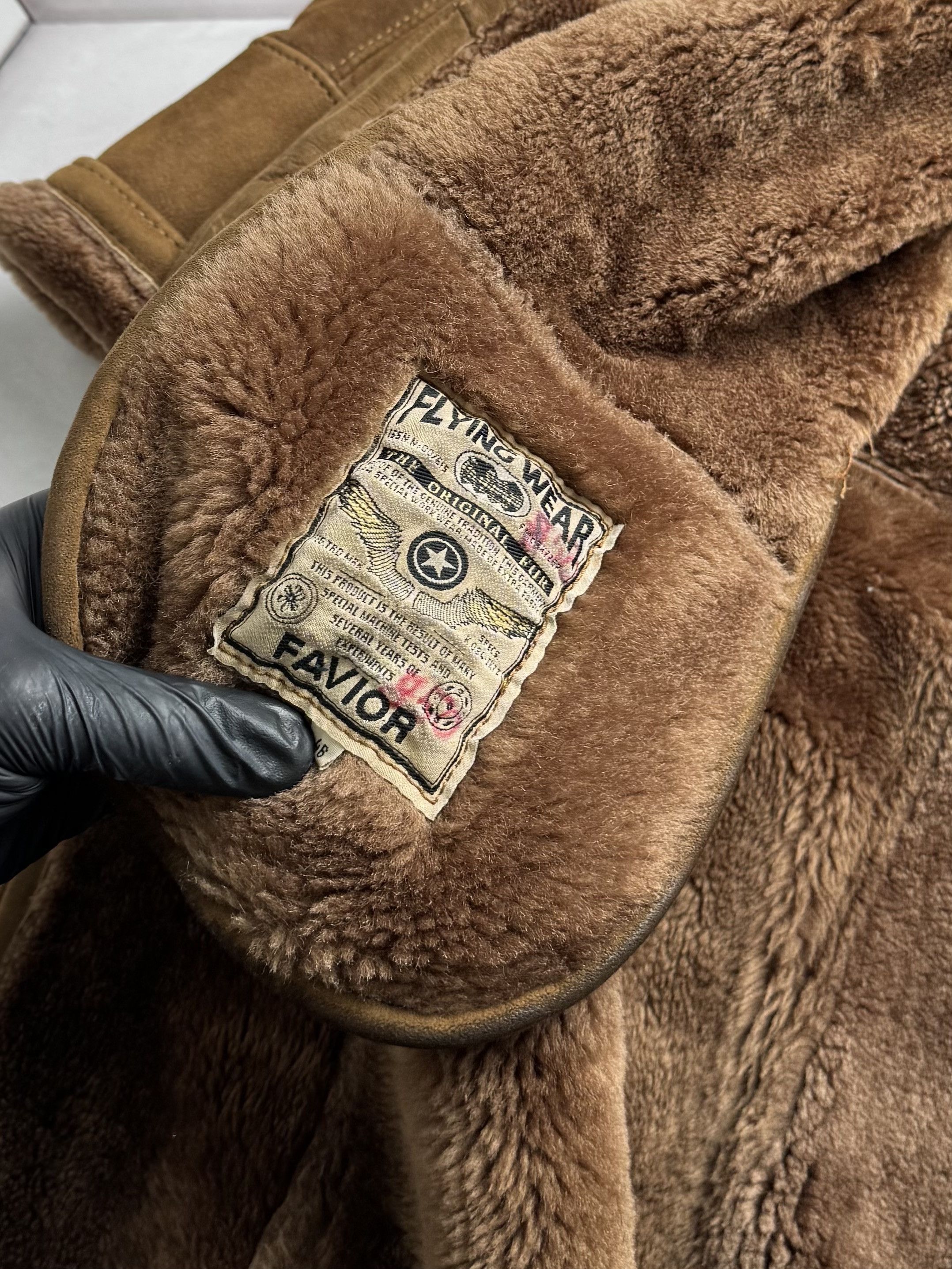 Vintage Vintage Real Sheepskin Heavy Coat (E4) Size XL / US 12-14 / IT 48-50 - 13 Thumbnail