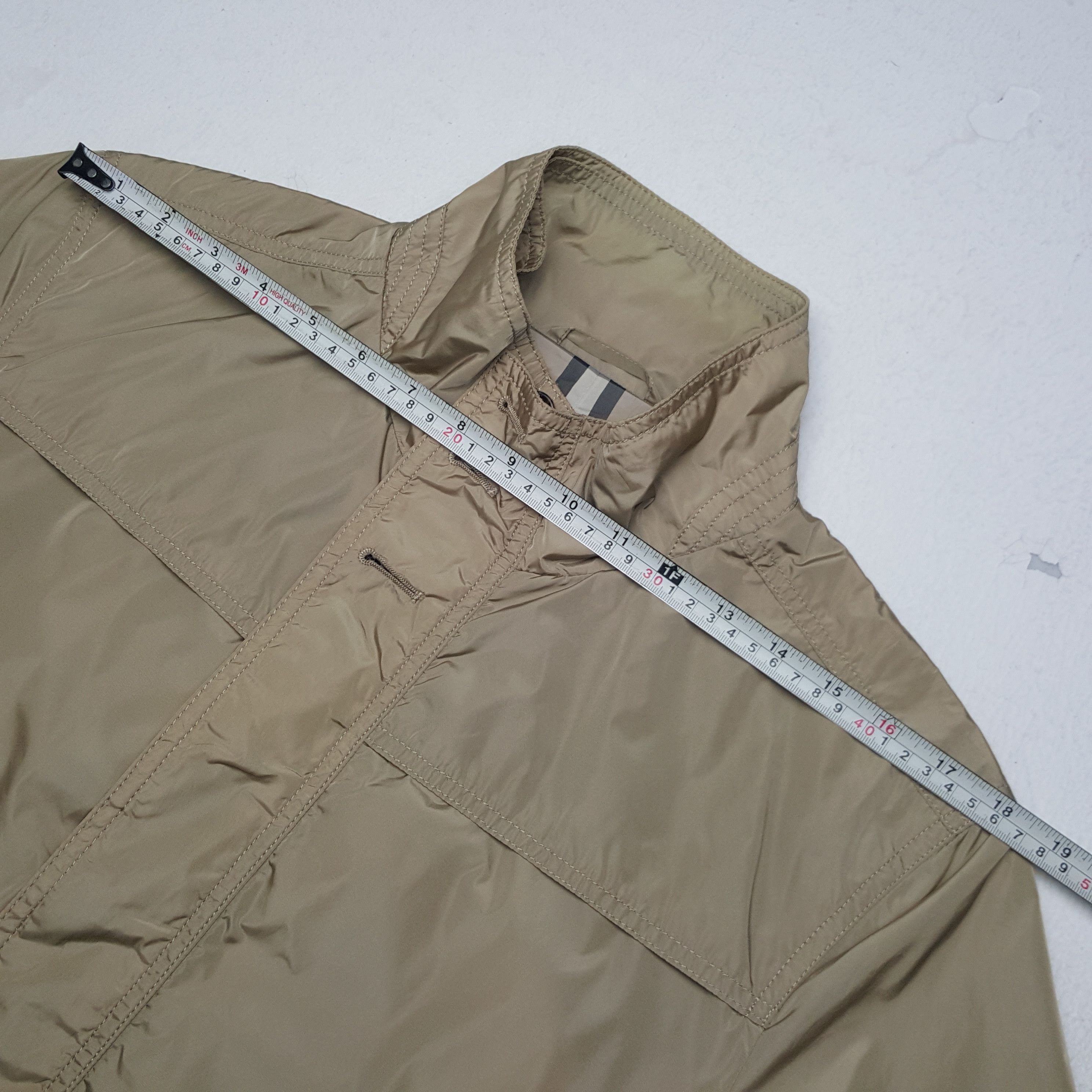 Burberry × Vintage Vintage Burberry London Nove Check Custom Spell Out Jacket Size US L / EU 52-54 / 3 - 6 Thumbnail