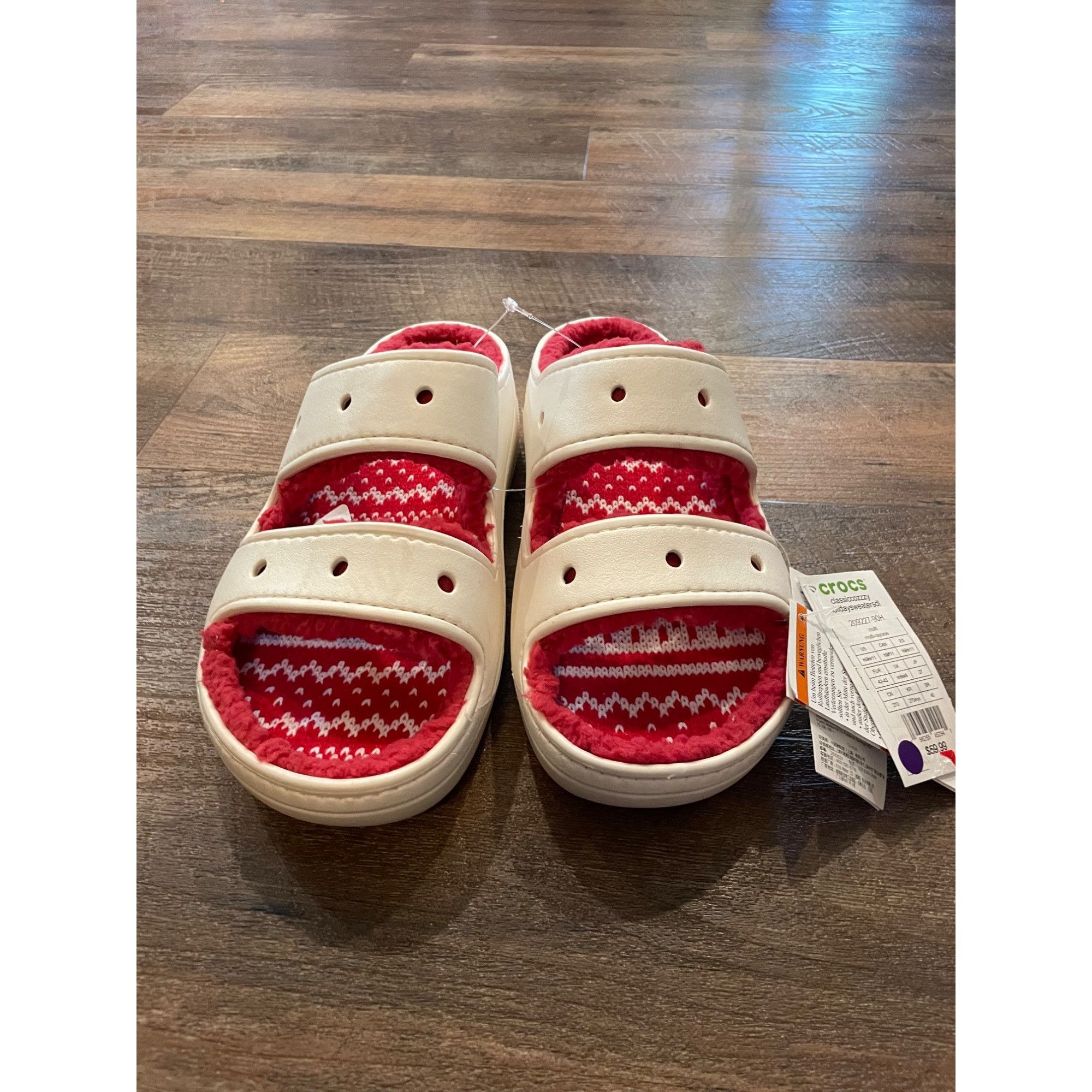 Crocs CROCS CLASSIC COZZZY SWEATER SANDAL Slide Size Men 9 Women 1 Size US 11 / EU 44 - 2 Thumbnail