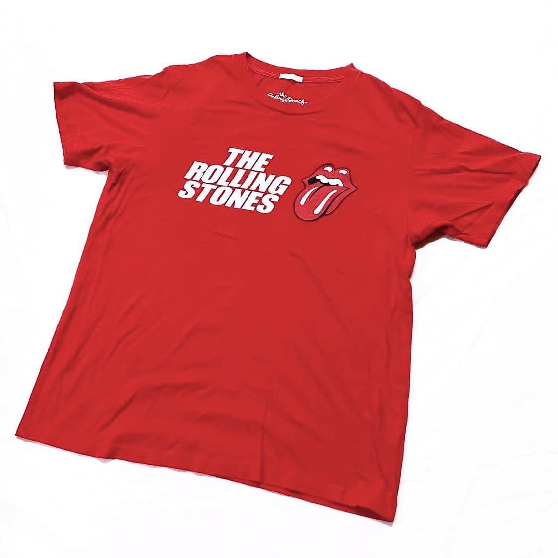 The Rolling Stones Rolling Stones x GU Red T-Shirt Size US M / EU 48-50 / 2 - 2 Thumbnail