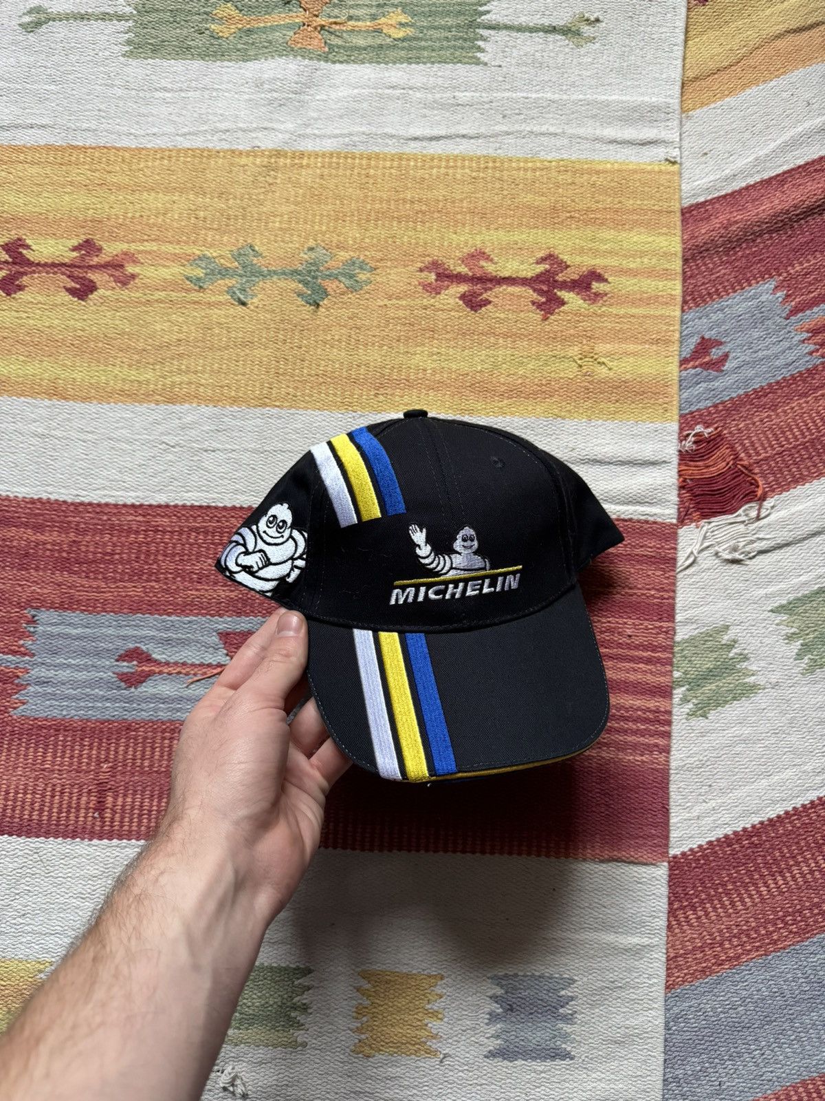 Vintage Vintage 00’s Michelin Formula 1 Racing y2k Hat Size ONE SIZE - 1 Thumbnail