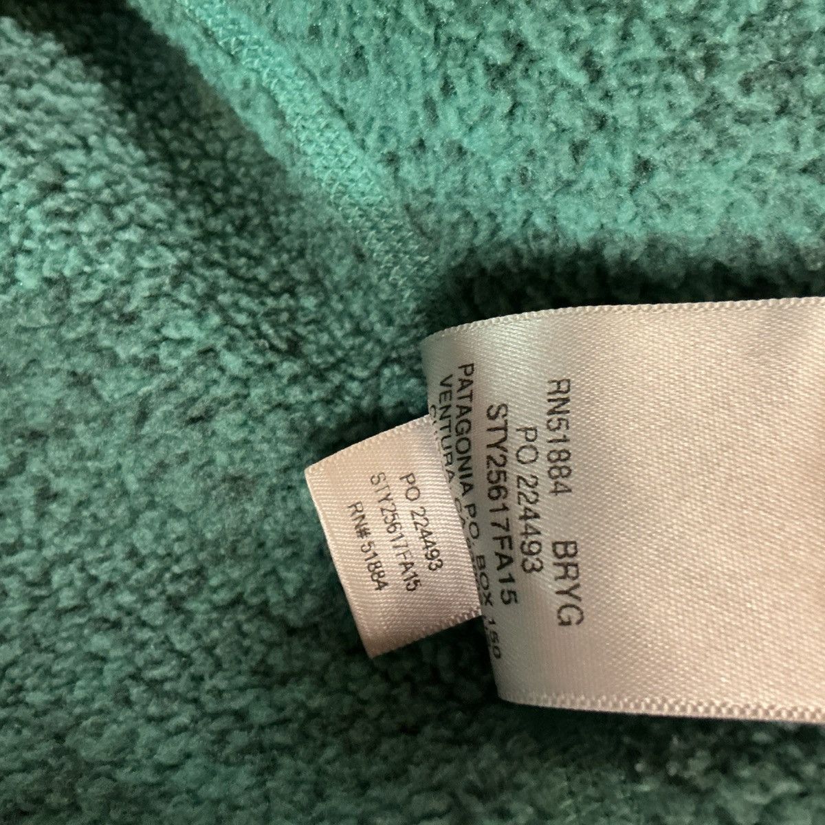 Patagonia Patagonia Women’s Medium Green Fleece Quarter-zip pullover Size M / US 6-8 / IT 42-44 - 6 Thumbnail