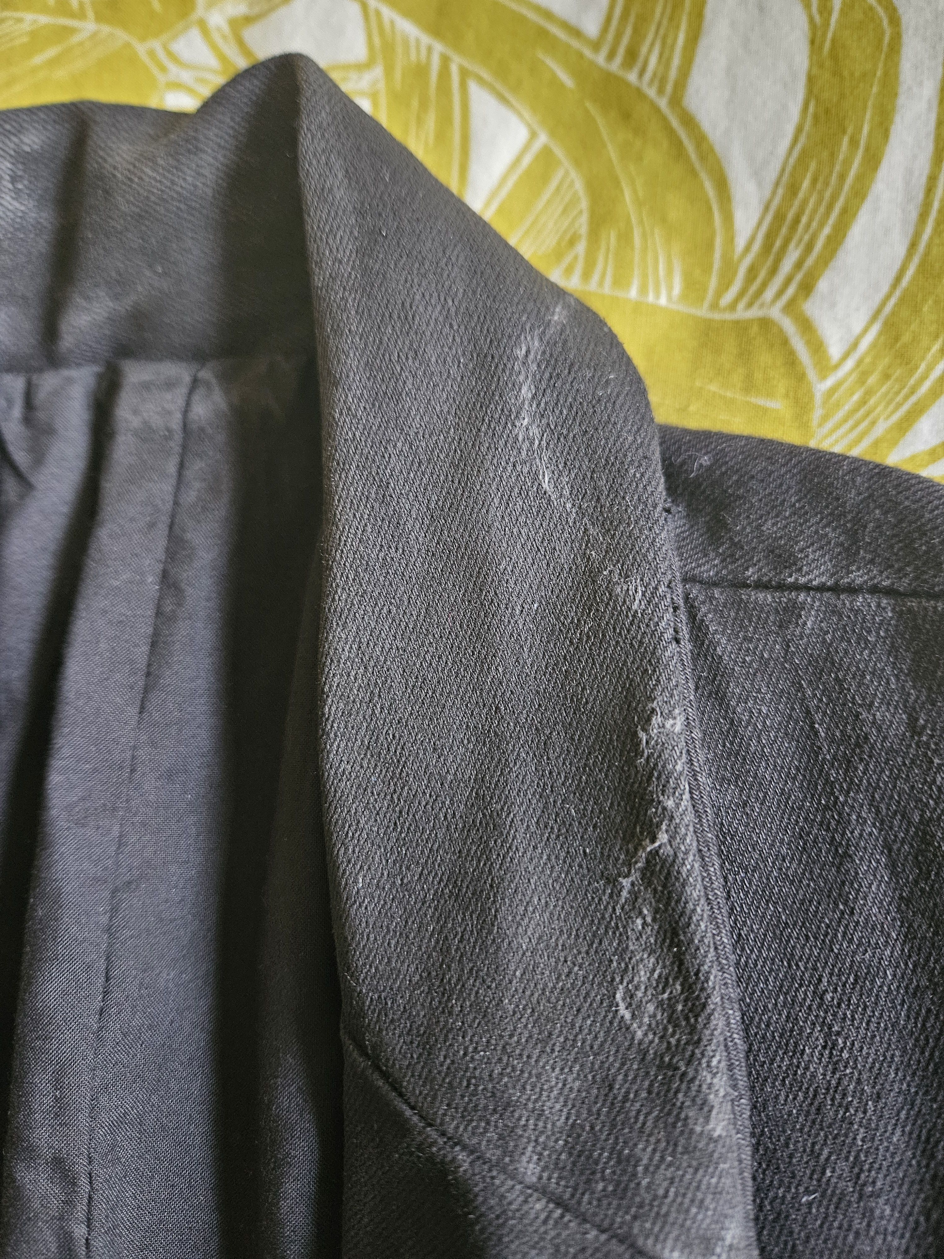 Karl Lagerfeld Karl Lagerfeld Archive Metallic Coated Blazer Jacket Size 40R - 14 Thumbnail