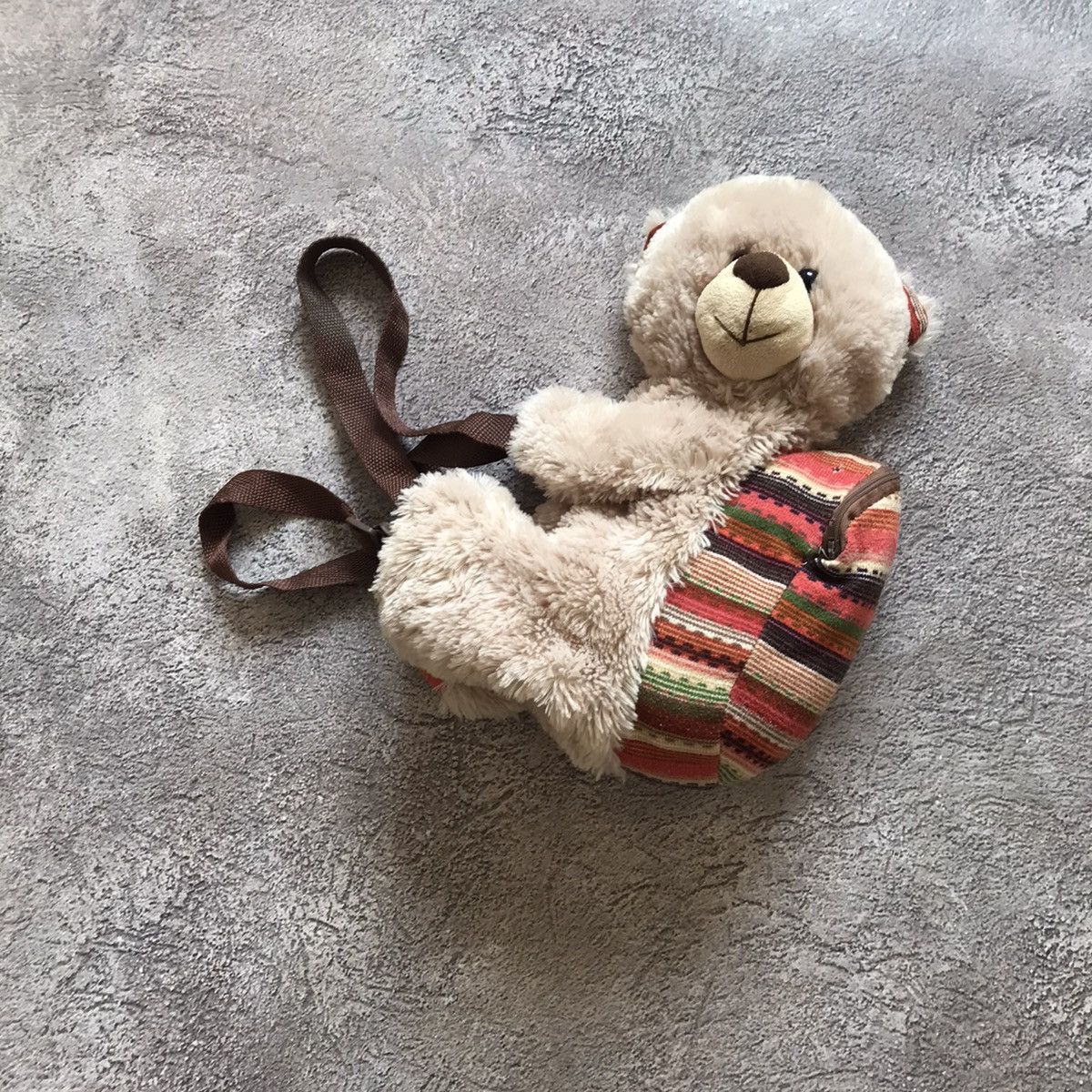 Vintage VINTAGE BEAR BAGGY BACKPACK TOY BALENCI STYLE STREETWEAR Y2K Size ONE SIZE - 2 Thumbnail