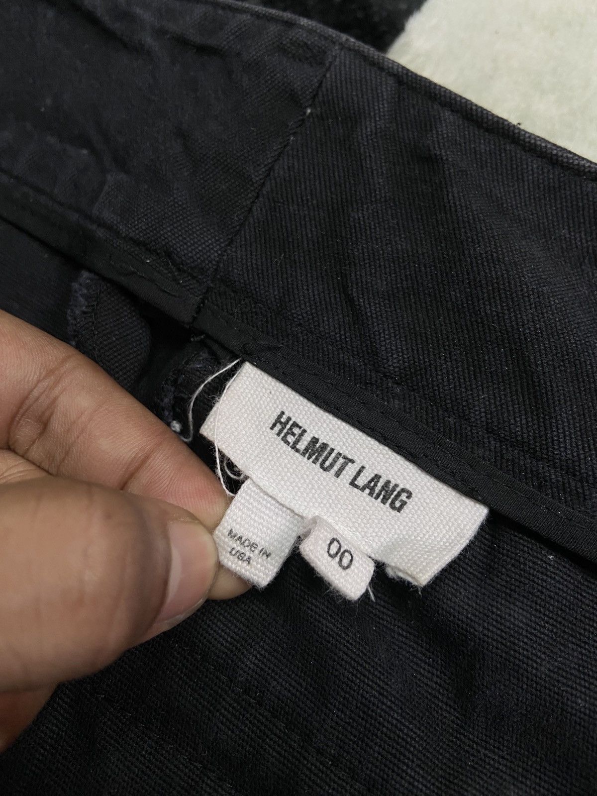 Helmut Lang 2000s Helmut Lang Slim Straight Trousers Size 24" / US 00 / IT 34 - 5 Thumbnail