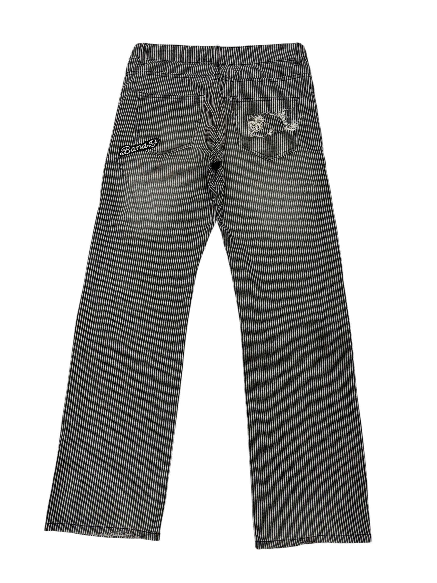 Hysteric Glamour Hysteric Glamour Style Hickory Stripe Back And Forth Jeans Size US 31 - 9 Thumbnail
