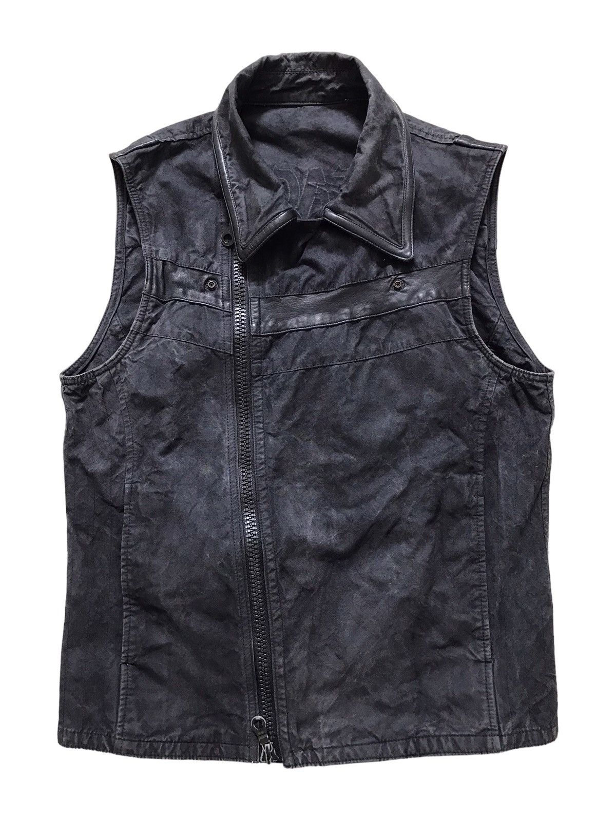 Roar ROAR Japan Peace Of Truth Faded Black With Leather Vest Size US S / EU 44-46 / 1 - 8 Thumbnail