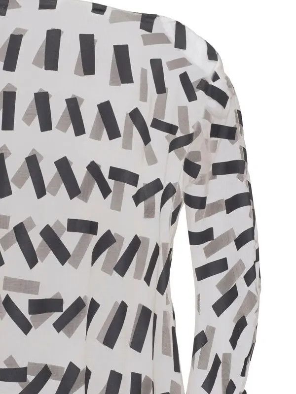 Maison Margiela o1y0625 Crewneck T-Shirt in White/Black Size L / US 10 / IT 46 - 3 Thumbnail