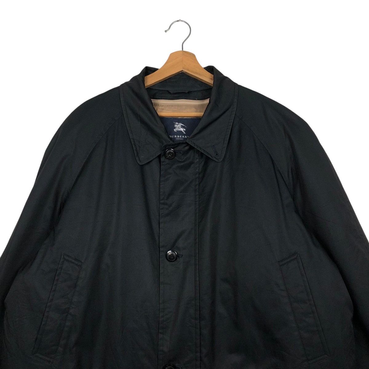 Burberry 📌Vintage Long Jacket Burberry London Nova Check Blanket Size US L / EU 52-54 / 3 - 4 Thumbnail