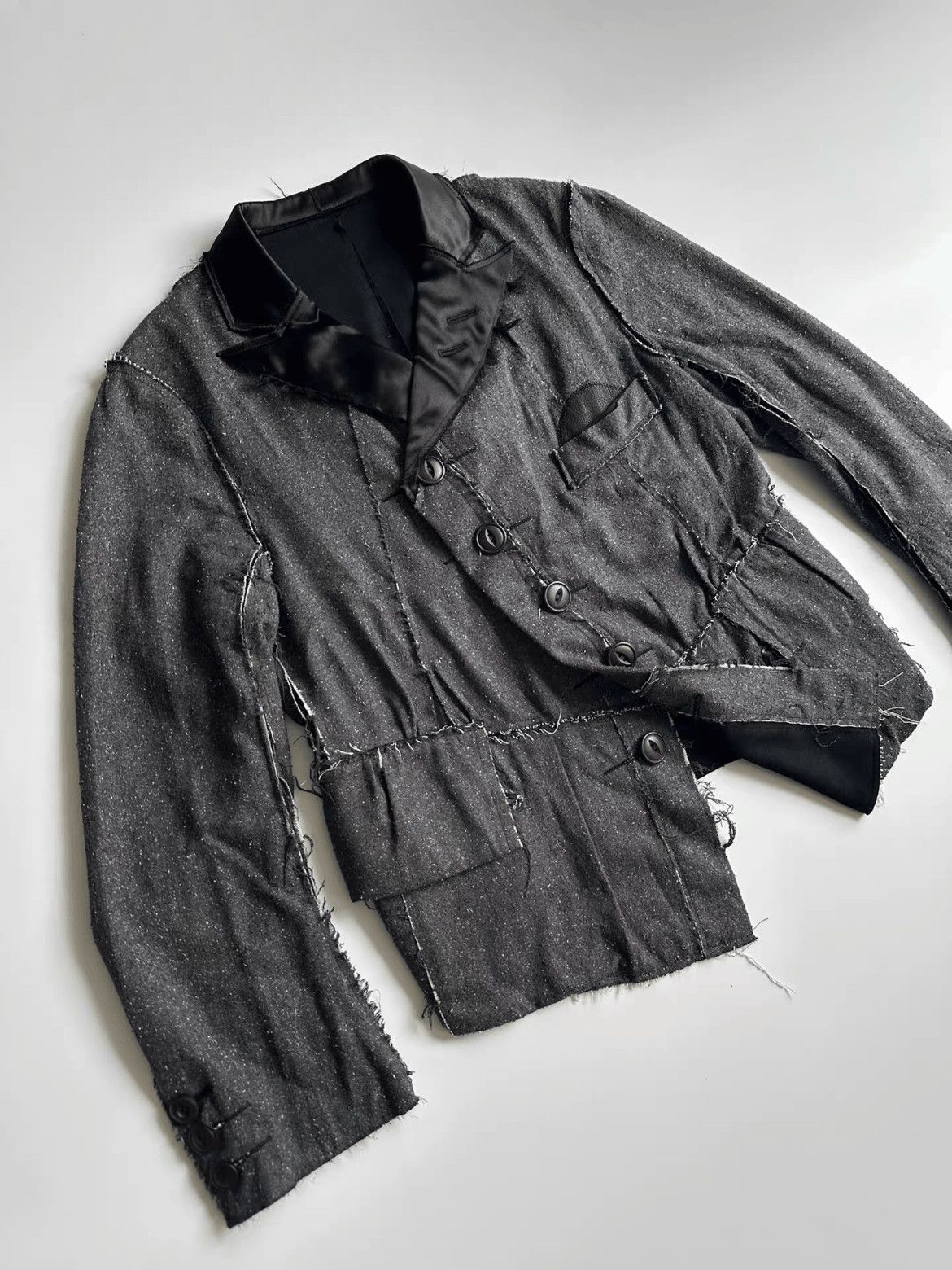 Takahiromiyashita The Soloist. Takahiromiyashita the Soloist 13SS Distressed Jacket-2508 Size US S / EU 44-46 / 1 - 1 Thumbnail