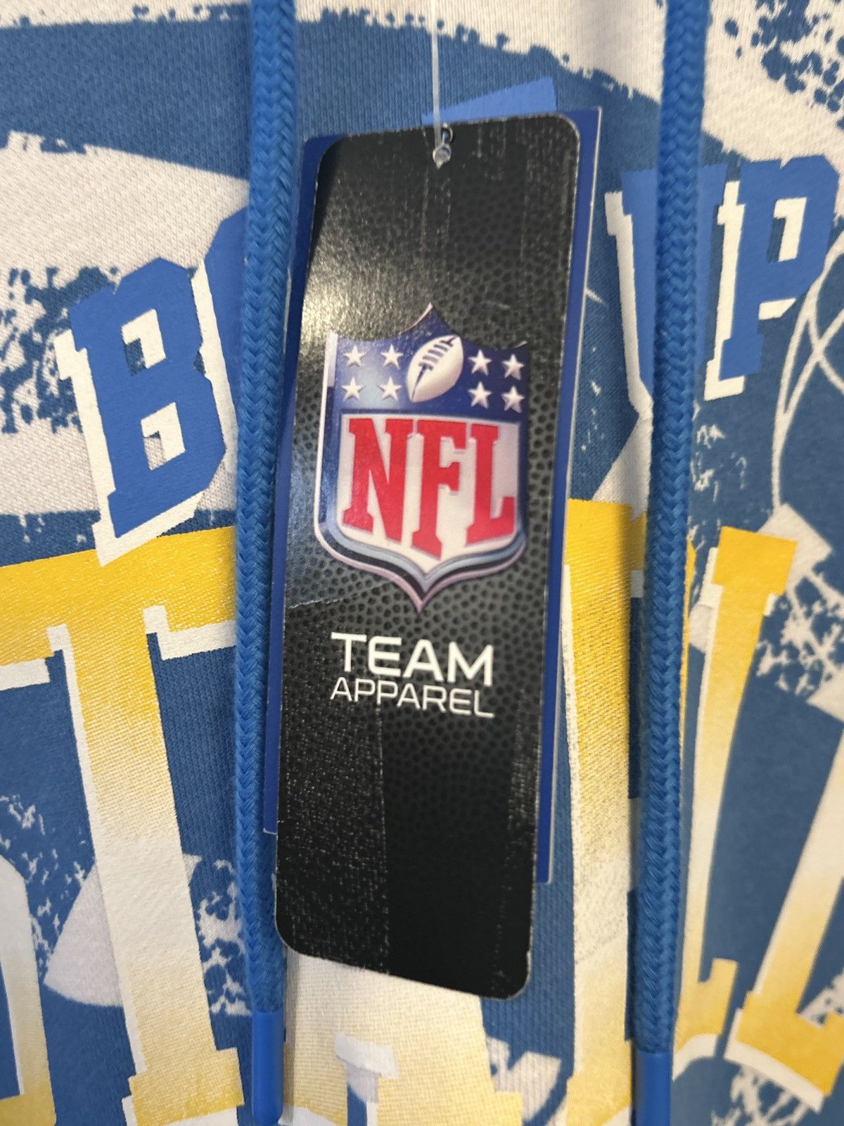 NFL Men's NFL x Staple Blue L Chargers All Over Print Hoodie XL Size US XL / EU 56 / 4 - 6 Thumbnail