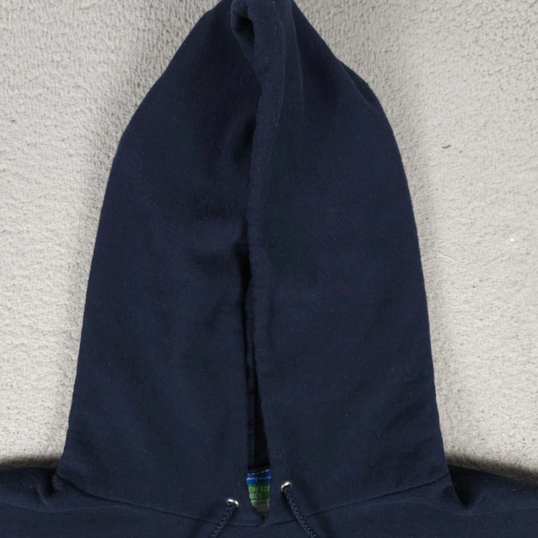 Champion Champion Casual Pullover Hoodie XL Blue Men's Sweatshirt, Solid, Mock Neck, Long Sleeve, Adjustable, All Seasons Size US XL / EU 56 / 4 - 2 Thumbnail