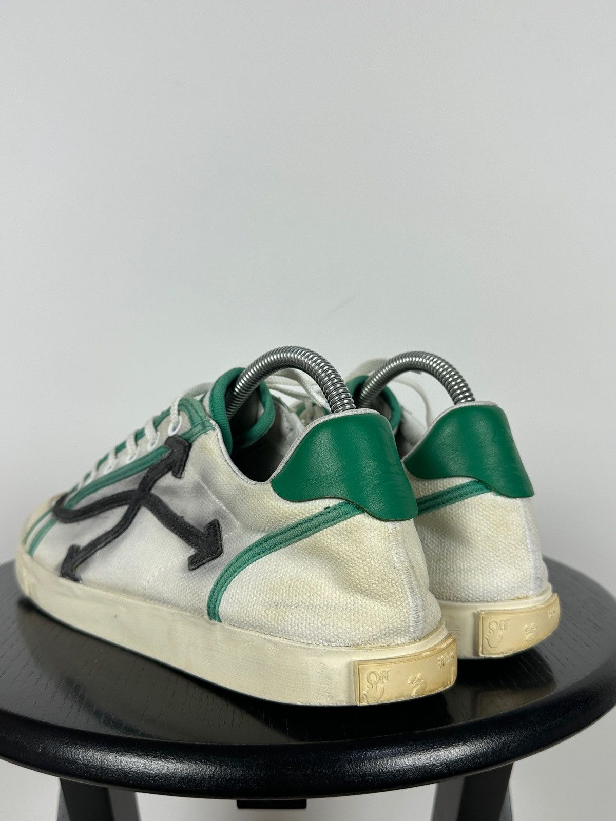 Off-White Off-White Vulcanized Virgil Abloh Low Top Sneakers Size US 9 / EU 42 - 7 Thumbnail