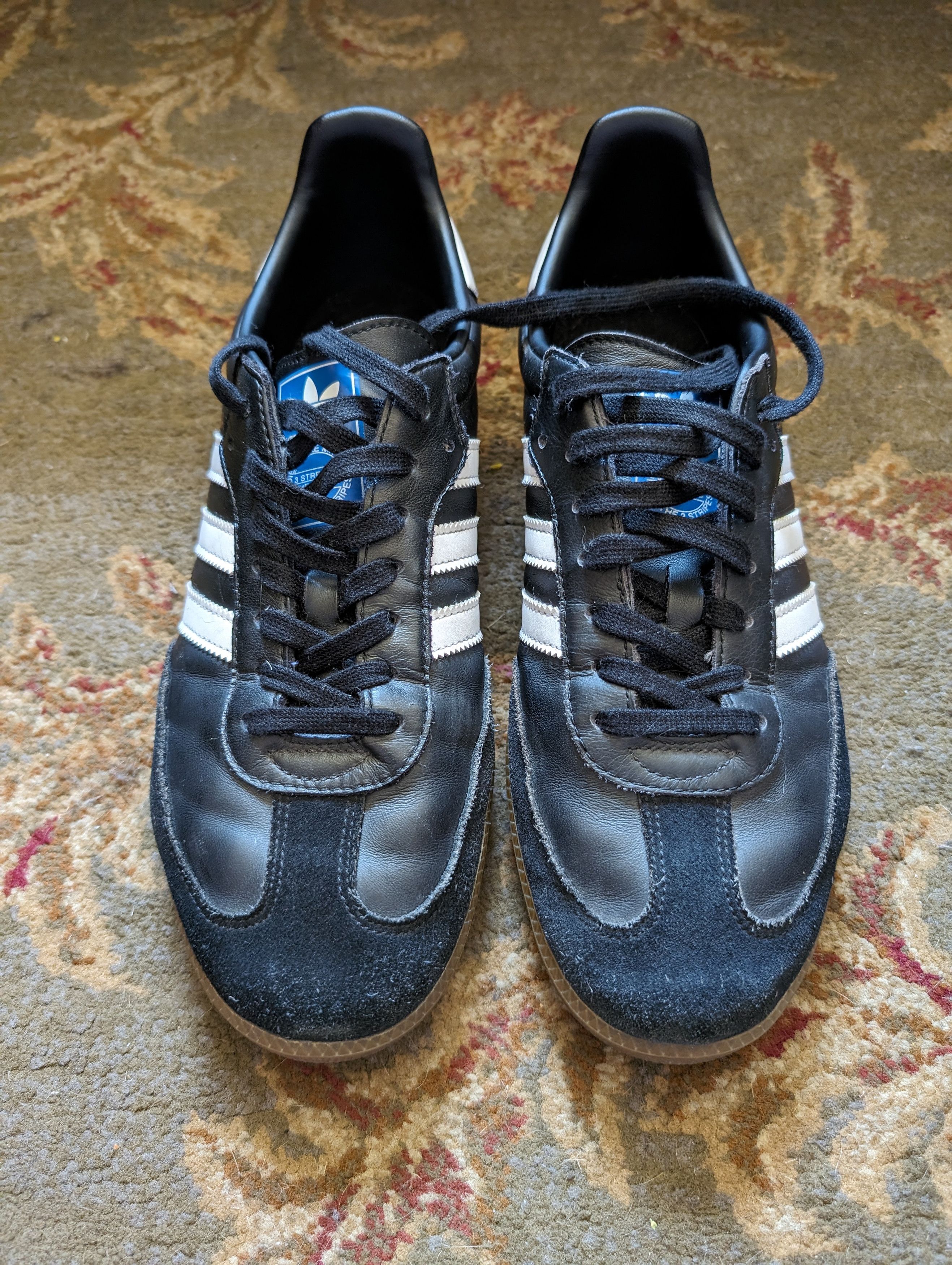 adidas gazelle silver green womens Adidas x MAHA Mens Samba OG Shoes – Extra Butter main image 1