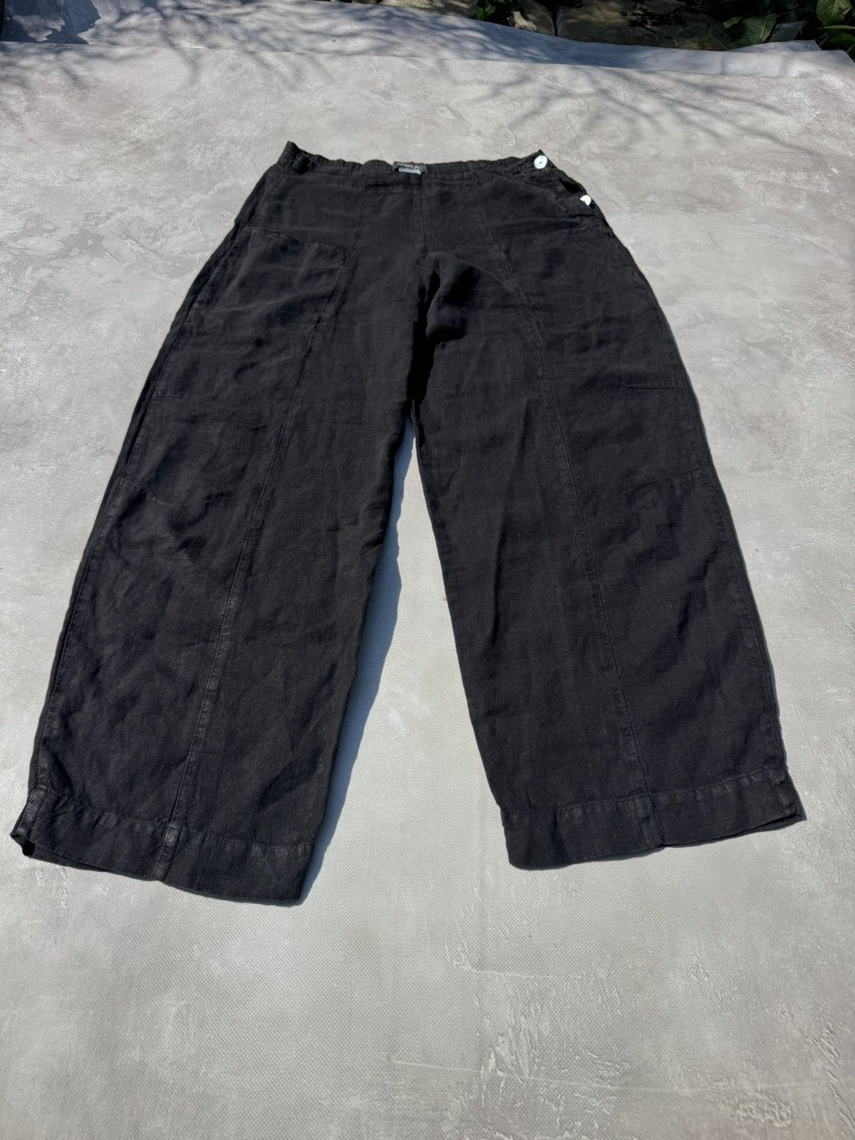 OSKA Vintage OSKA Linen Baggy Pants Size 1 Size 30" / US 8 / IT 44 - 3 Thumbnail