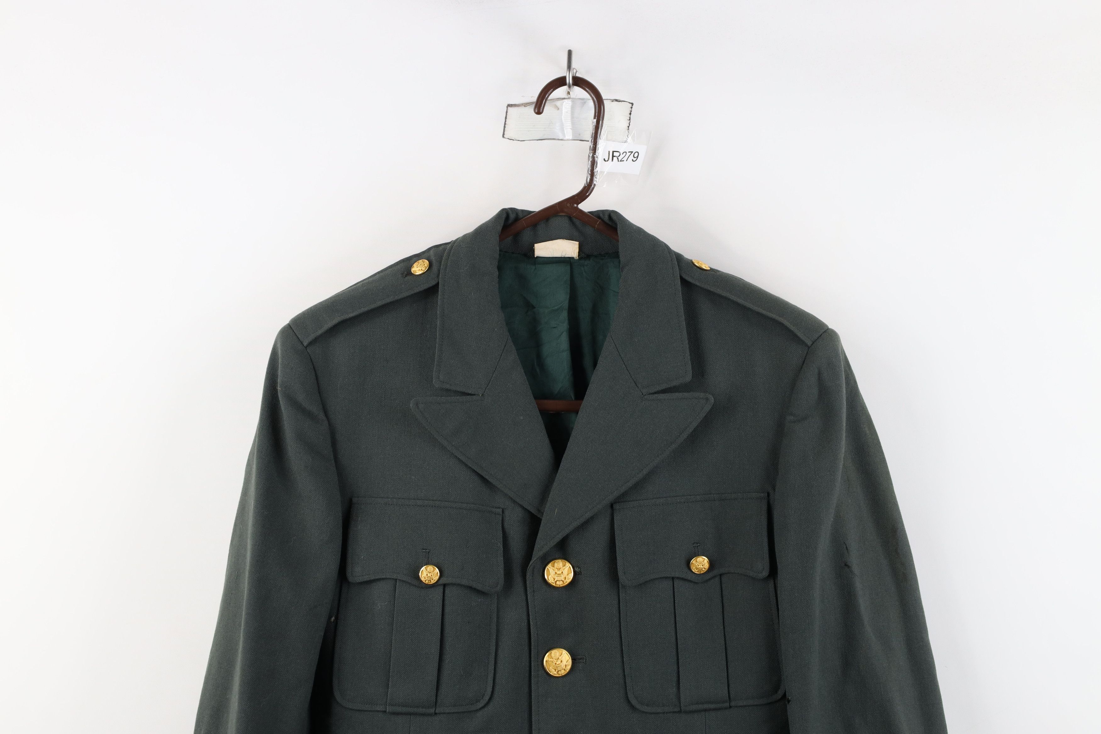 Vintage Vintage 60s Vietnam Era Class 3 Officer Jacket Green USA Size US L / EU 52-54 / 3 - 2 Thumbnail