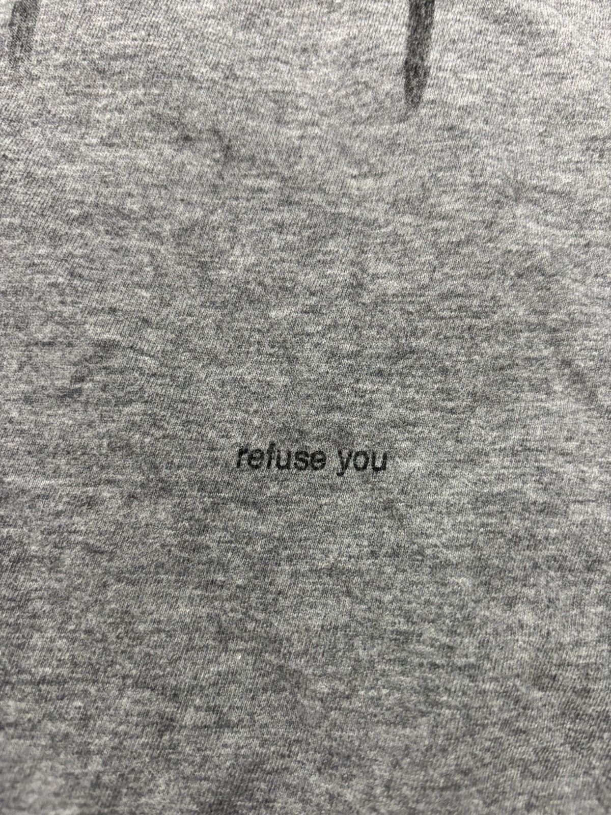 Undercover Undercover “Refuse You” Heather Grey Tee Size US M / EU 48-50 / 2 - 7 Thumbnail
