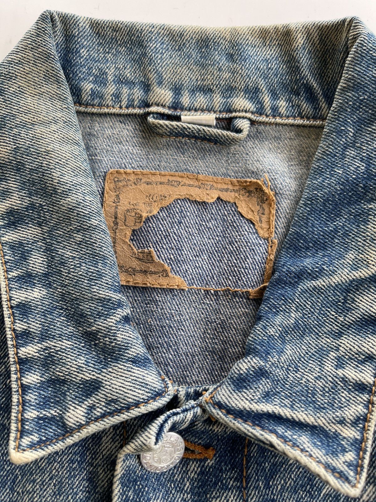 Japanese Brand Vintage Acid Wash Denim Jacket Size US M / EU 48-50 / 2 - 16 Thumbnail