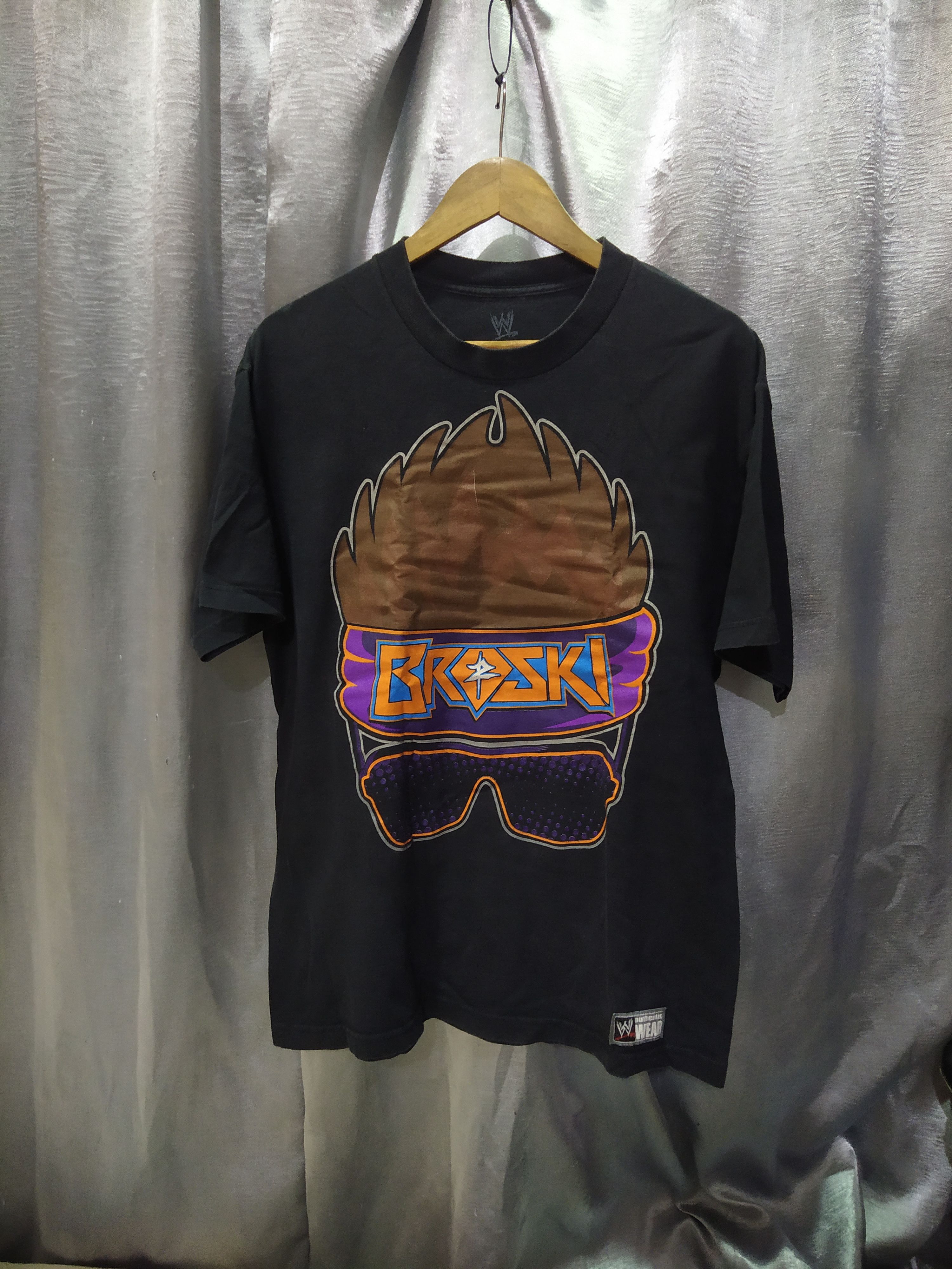 WWE WWE Authentic Vintage Zack Ryder "Broski" T-Shirt Size US L / EU 52-54 / 3 - 1 Thumbnail