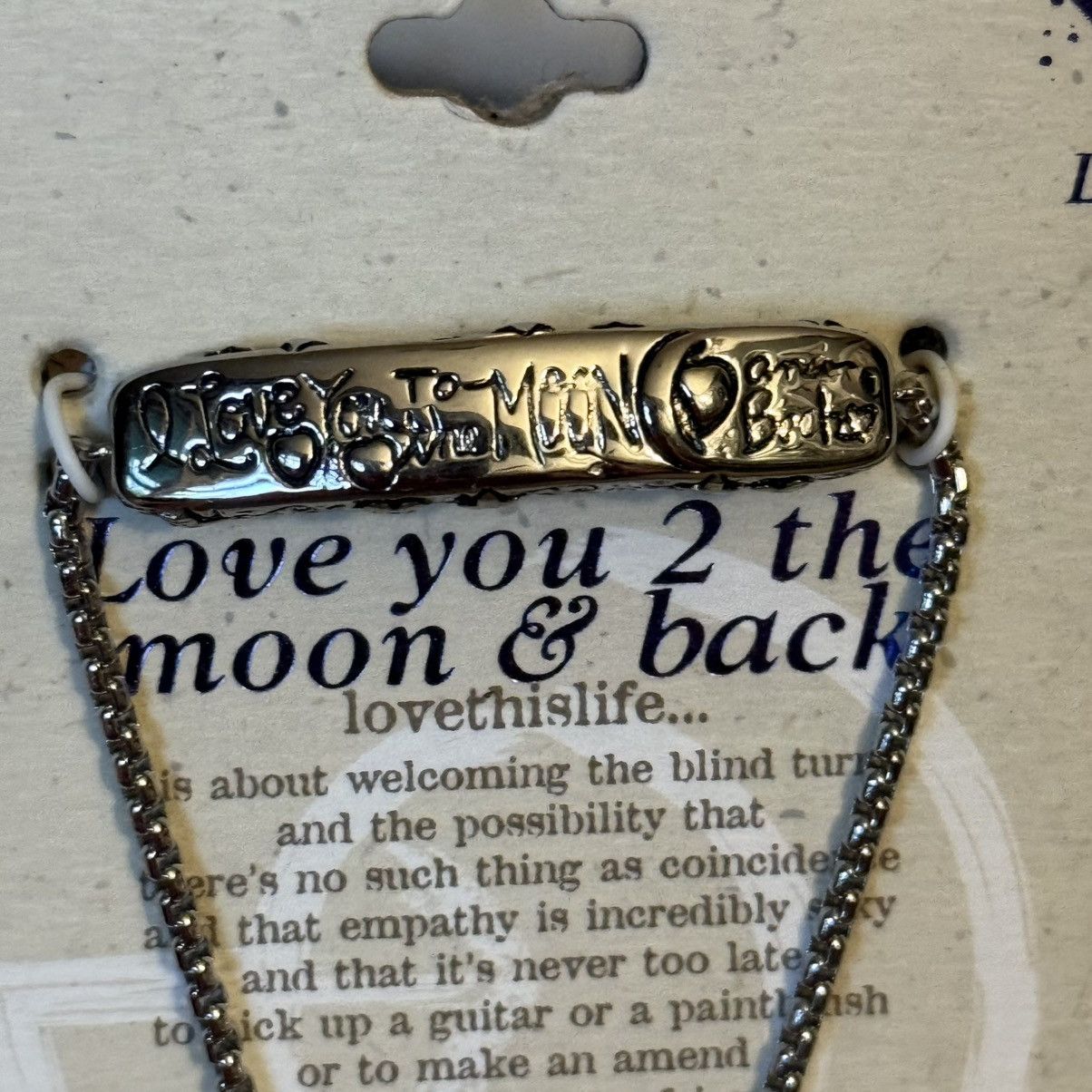 Other Love this Life Love you 2 the moon and back bolo bracelet Size ONE SIZE - 2 Thumbnail