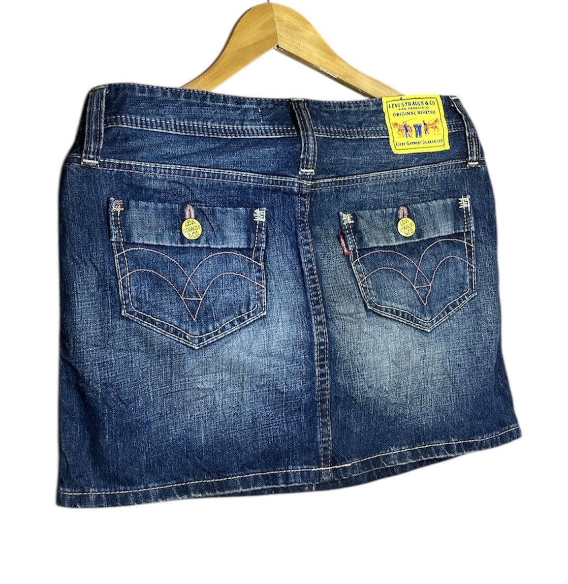 Levi’s Stone Wash Mini Skirt