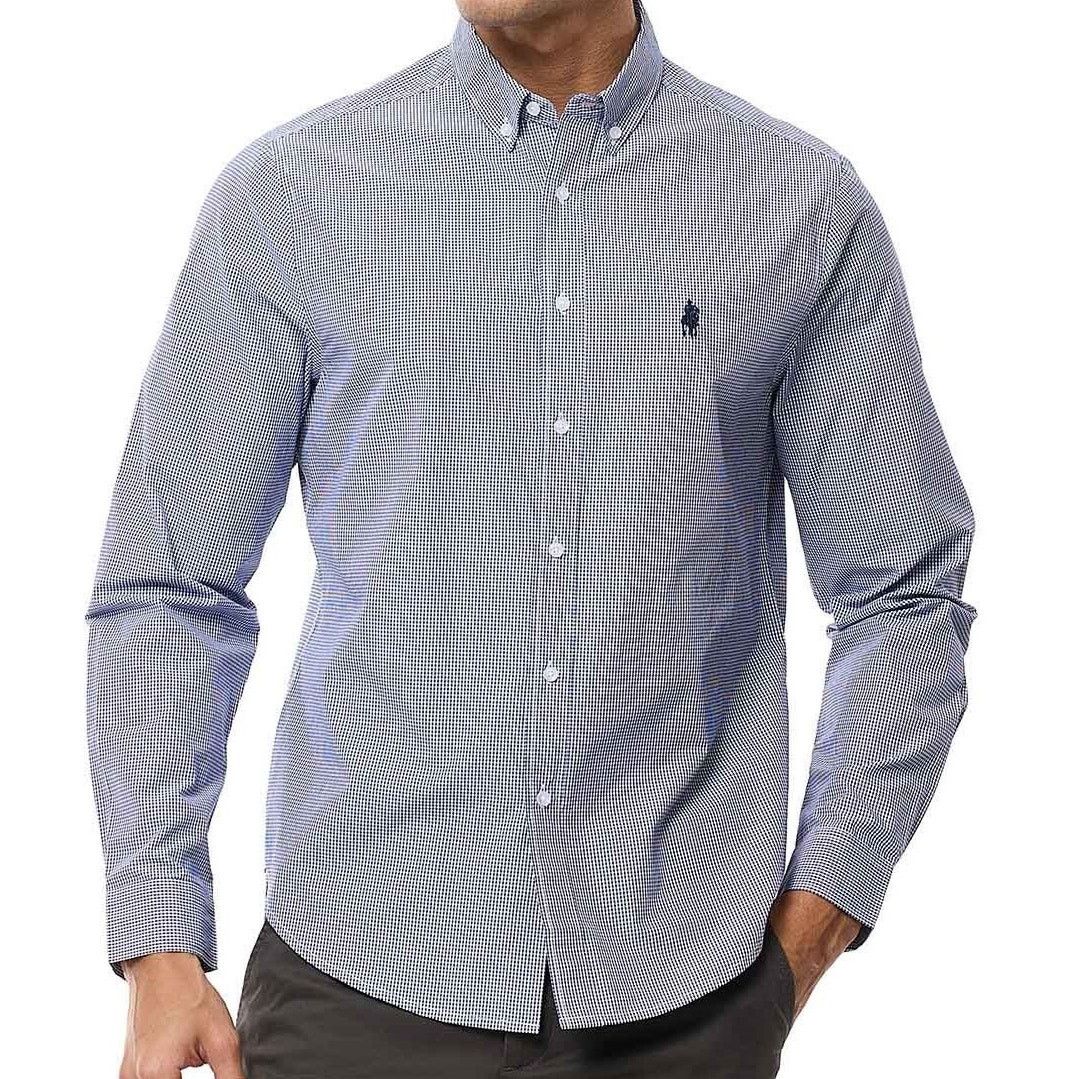 Ralph Lauren Ralph Lauren Blaire Shirt Men L Mini Gingham Check L/S Size US L / EU 52-54 / 3 - 1 Thumbnail