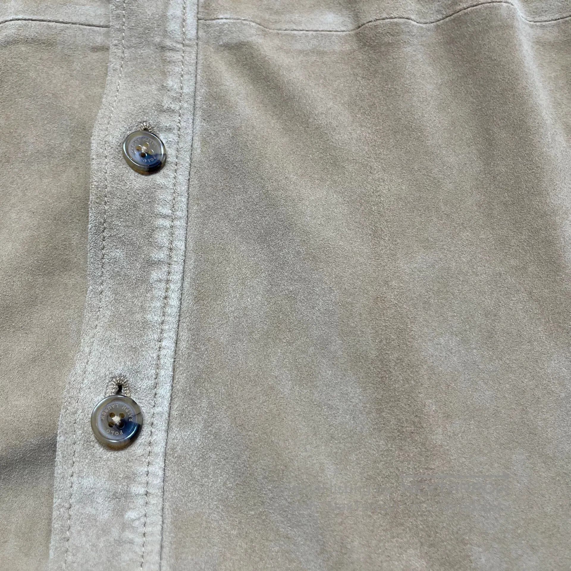 RRL Ralph Lauren Double RL Ralph Lauren Suede Shirt. Size US M / EU 48-50 / 2 - 5 Thumbnail