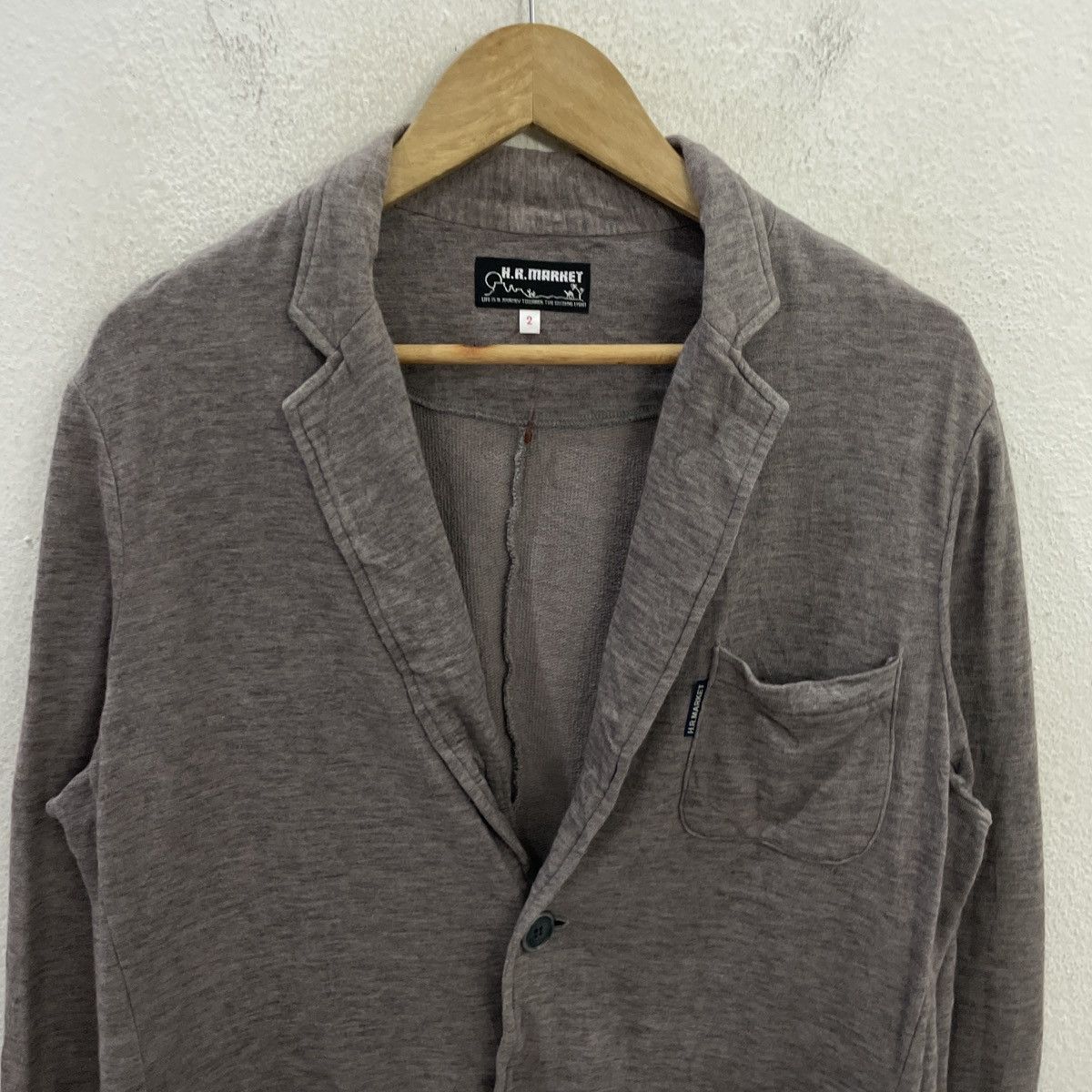 Japanese Brand Vintage H.R Market Cardingan Jacket Size US M / EU 48-50 / 2 - 4 Thumbnail