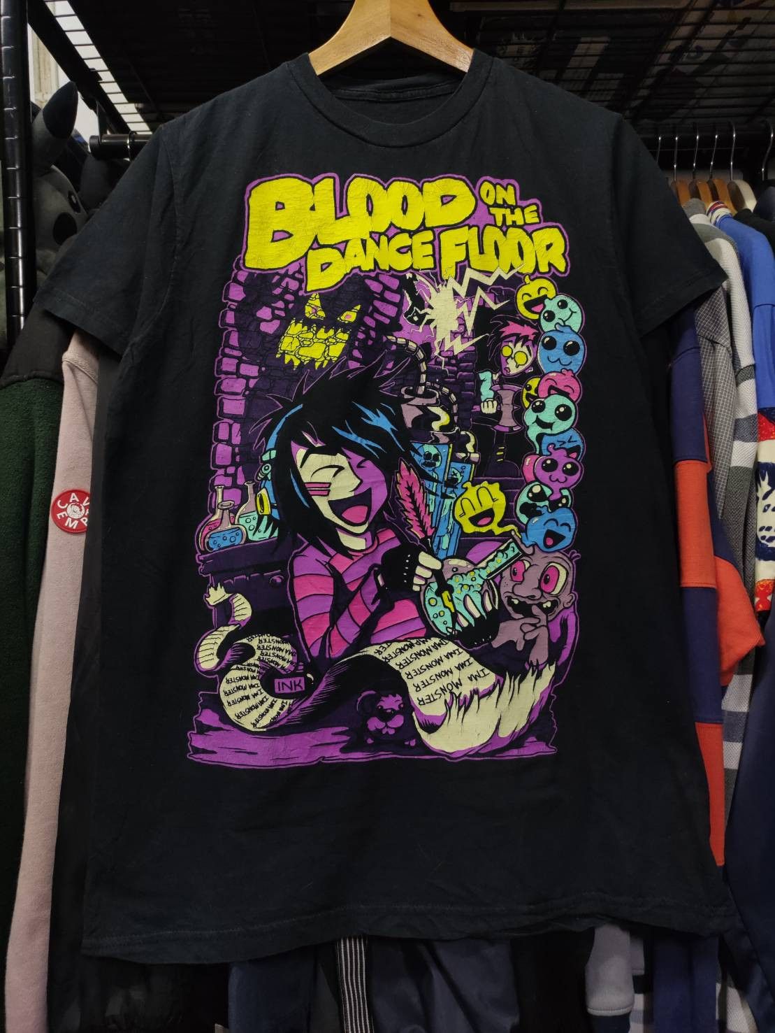 Band Tees Vtg Blood on the Dance Floor Band " Ima Monster " T-Shirt Size US M / EU 48-50 / 2 - 3 Thumbnail