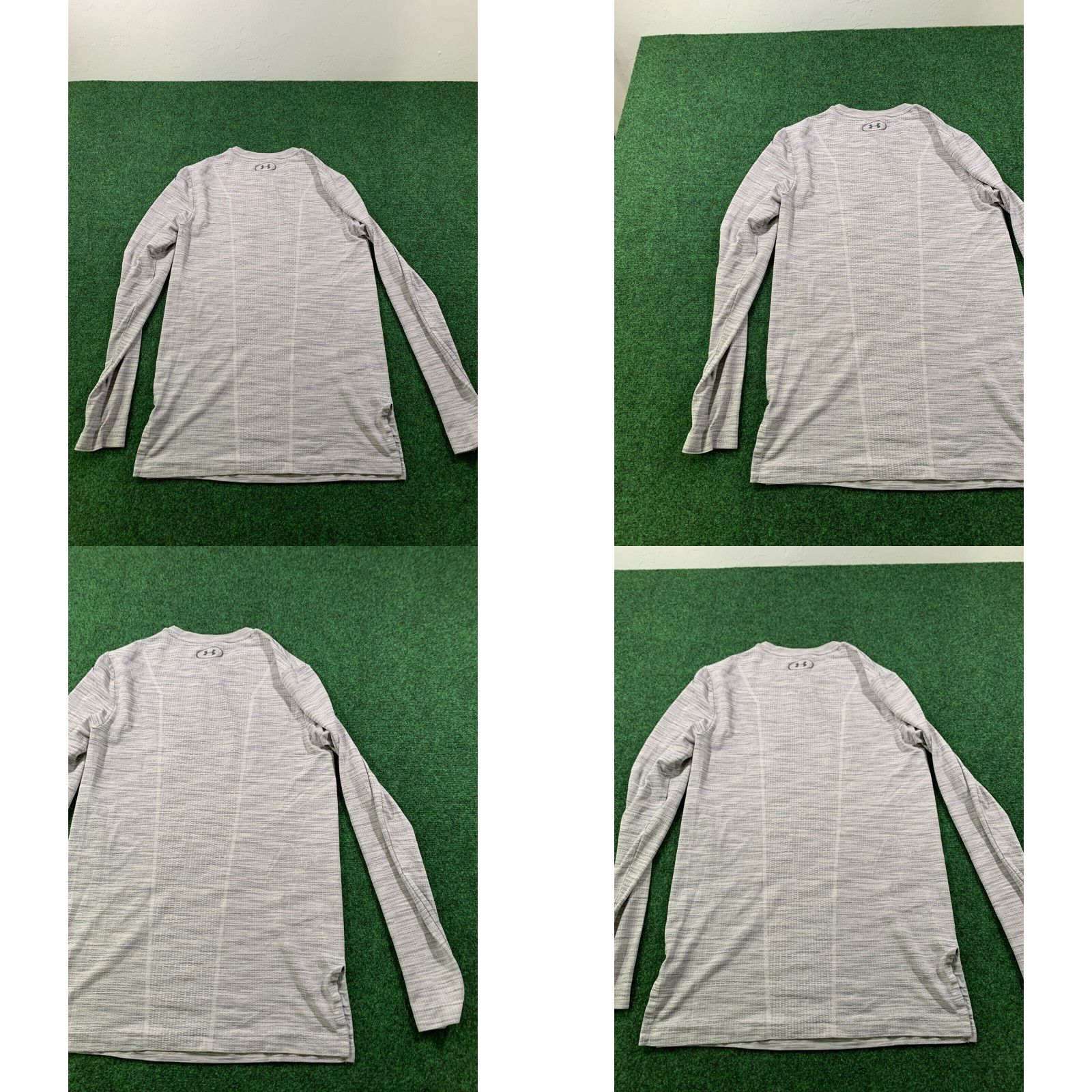Under Armour Under Armour Mens Shirt Small Threadborne Fitted Heatgear Long Sleeve Gray Gear Size US S / EU 44-46 / 1 - 8 Thumbnail