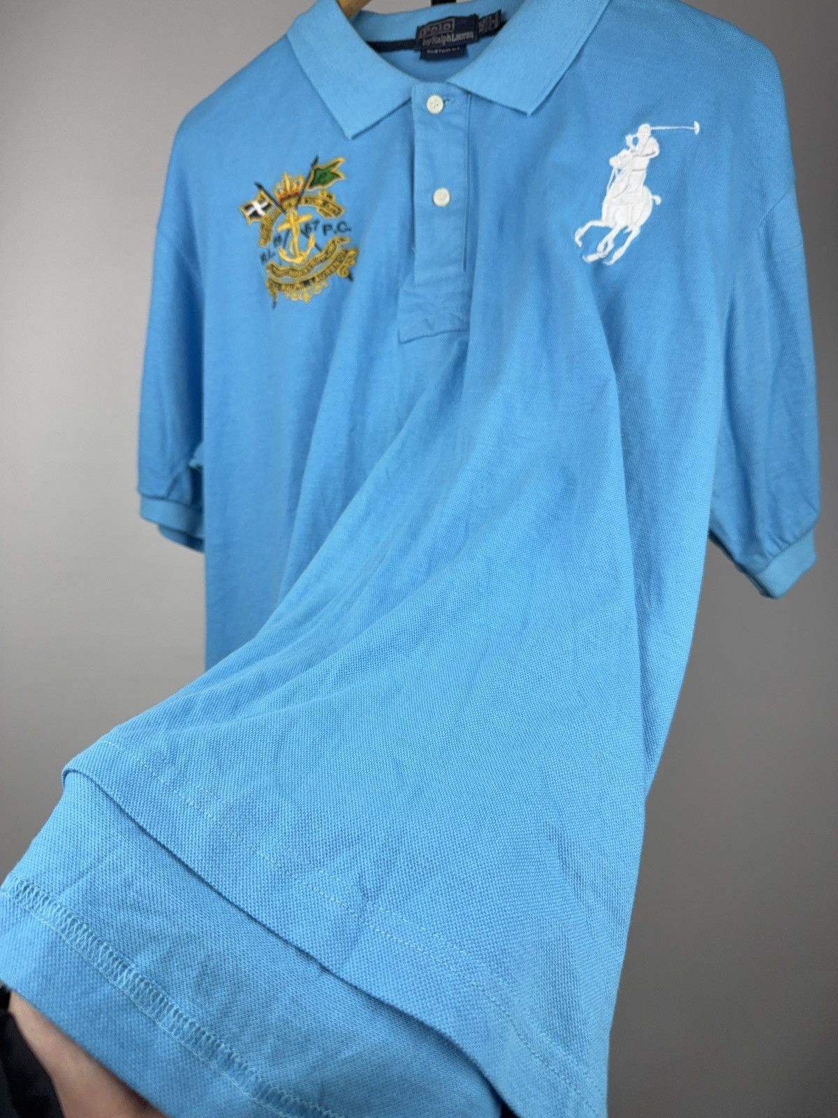 Polo Ralph Lauren 90s Retro VNTG Polo Ralph Lauren Big Pony Crest No.3 Polo XL Size US XL / EU 56 / 4 - 8 Thumbnail