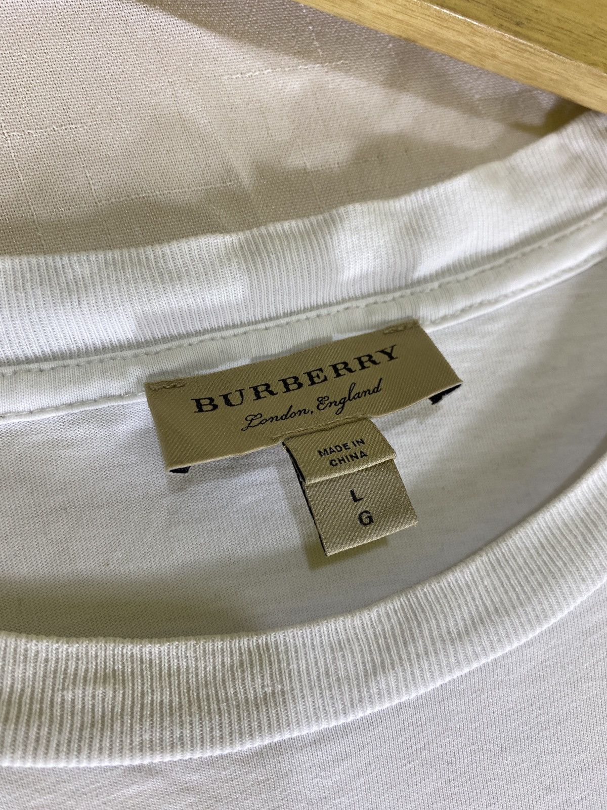Burberry burberry bordiered tee Size US XL / EU 56 / 4 - 2 Thumbnail
