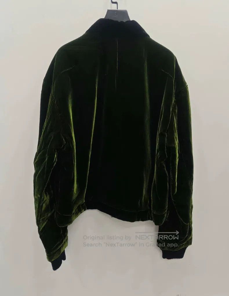 Haider Ackermann Haider Ackermann Velvet Blazer Jacket Size US M / EU 48-50 / 2 - 2 Thumbnail