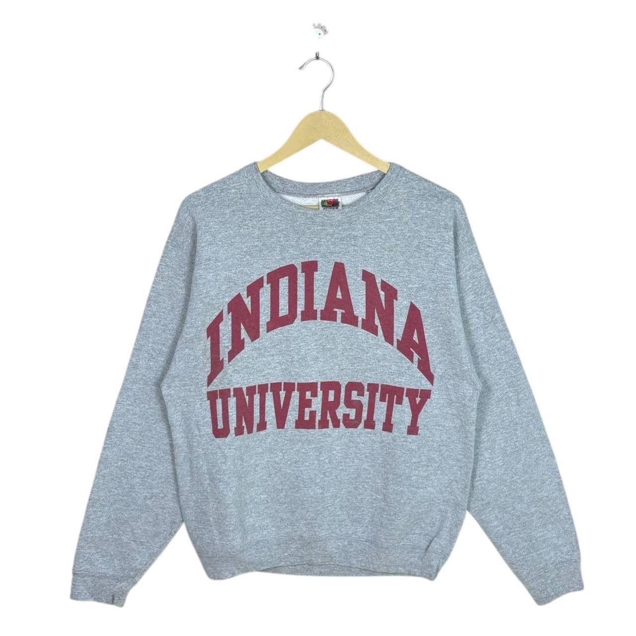 Fruit Of The Loom Vintage 90s Indiana University Sweatshirt S IU Hoosiers Size US S / EU 44-46 / 1 - 1 Thumbnail