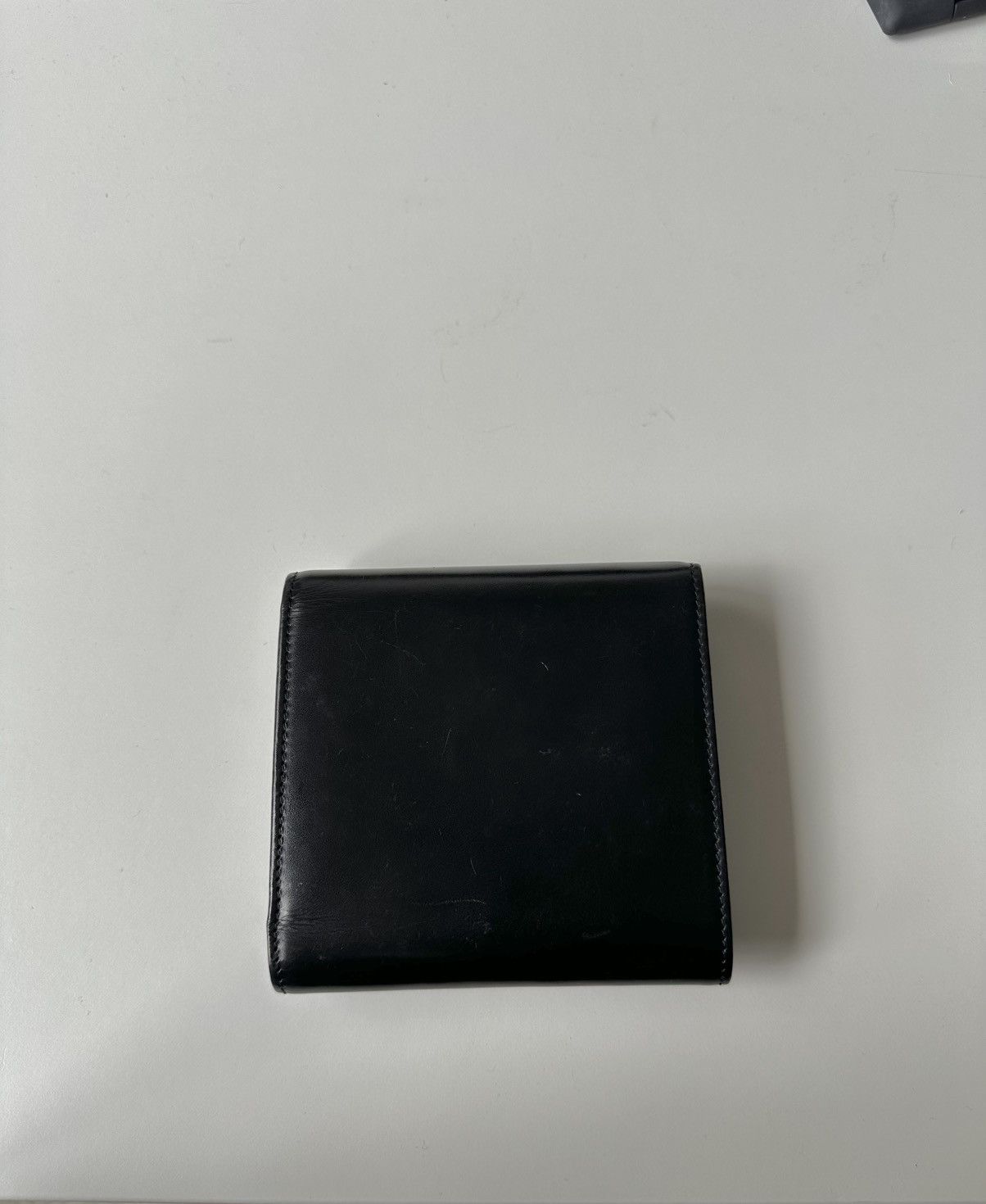 Cartier Cartier Love Collection Leather Trifold Wallet Black Compact Size ONE SIZE - 2 Thumbnail