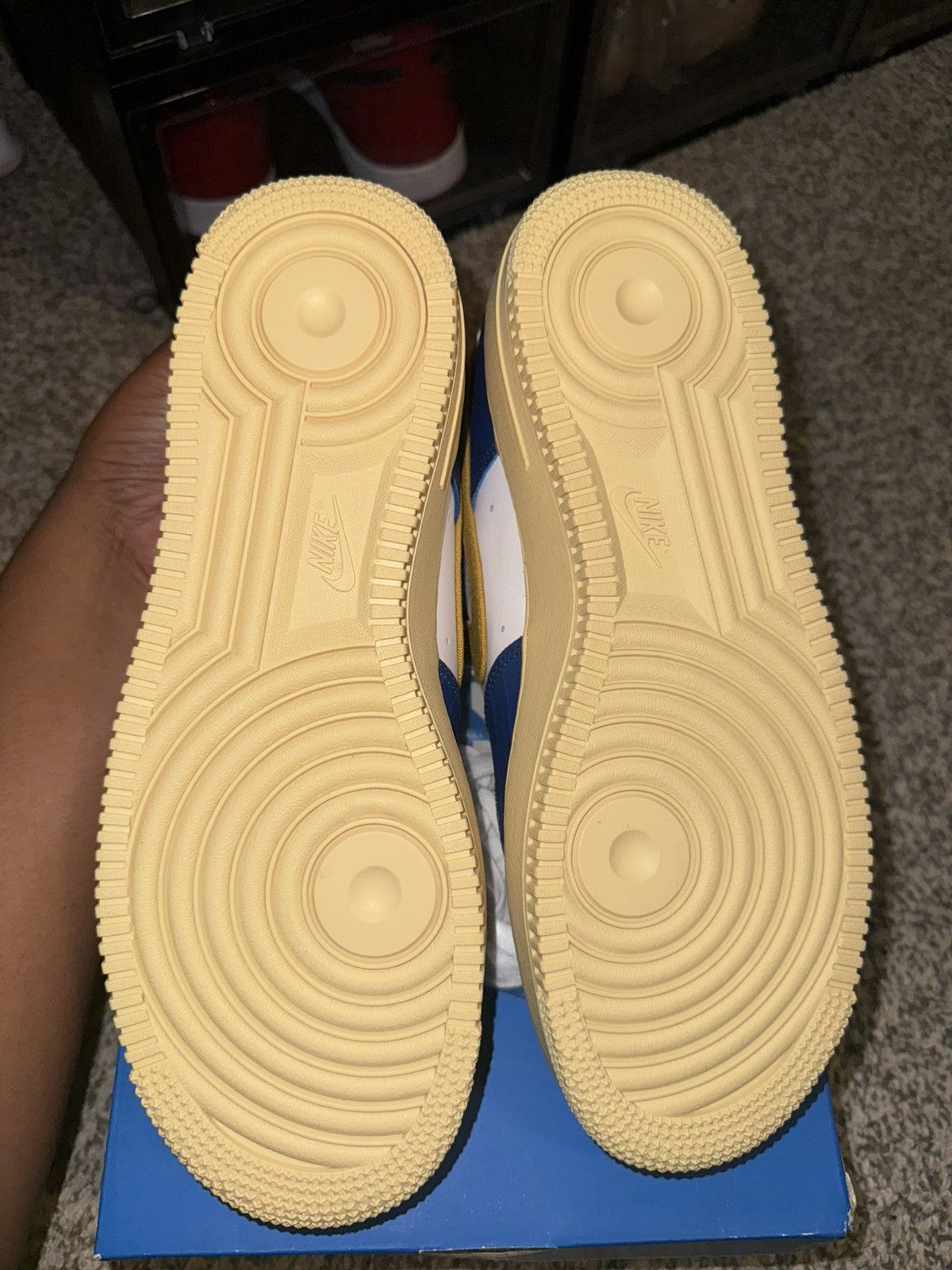 Nike × Undefeated Nike x Undefeated AF1 Court Blue Size US 9.5 / EU 42-43 - 7 Thumbnail