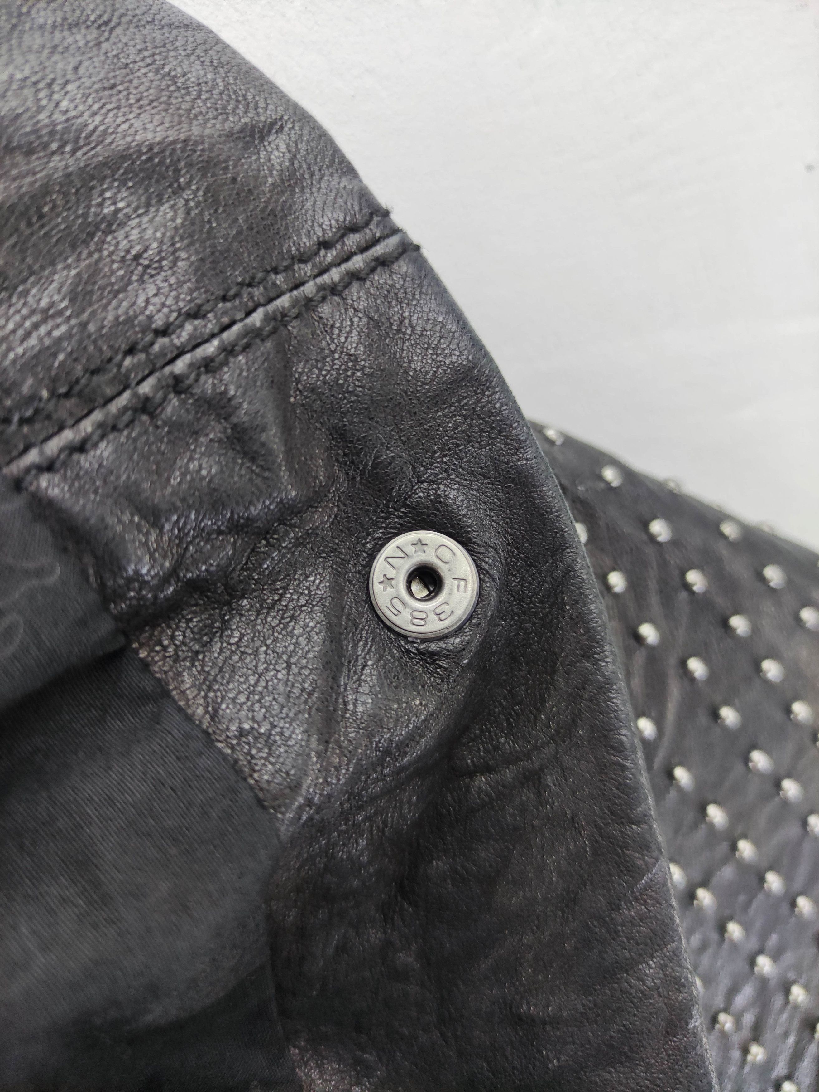Yigal Azrouel Vintage Yigal Azrouel Leather Jacket Zipper Punk Style Size XXS / US 00 / IT 34 - 3 Thumbnail