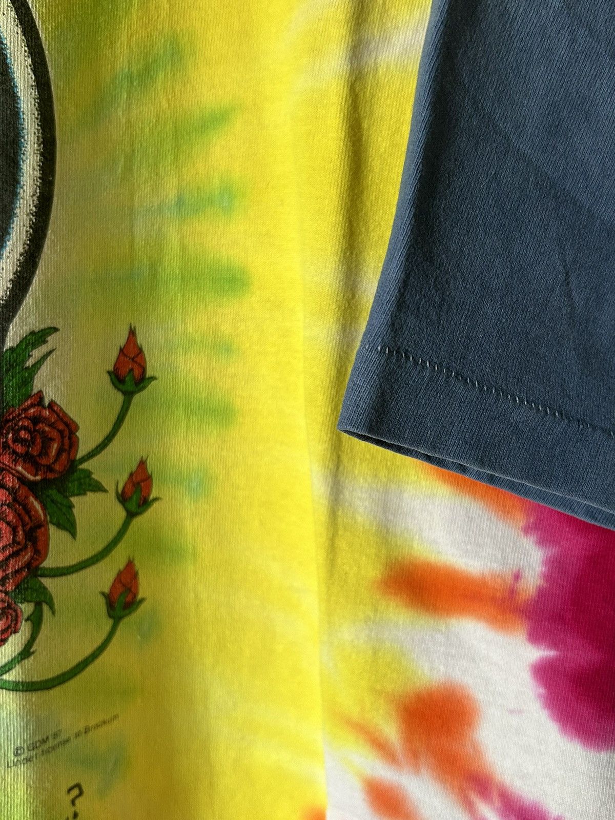 Band Tees × Grateful Dead × Vintage Vintage Grateful Dead Skull Tee Size US XL / EU 56 / 4 - 3 Thumbnail