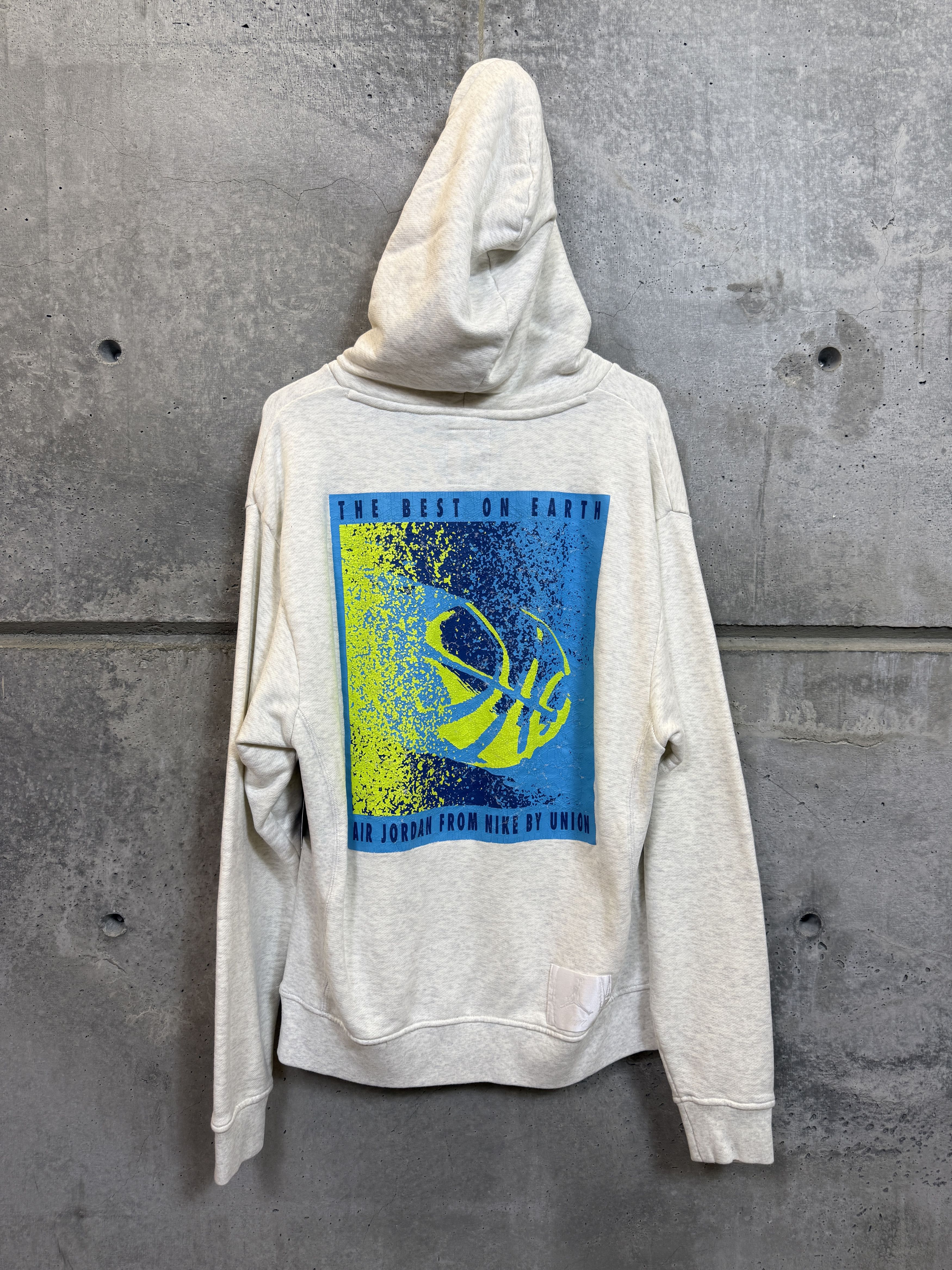 Jordan Brand × Union LA UNION X JORDAN "THE BEST ON EARTH" GRAY HOODIE Size US S / EU 44-46 / 1 - 1 Thumbnail