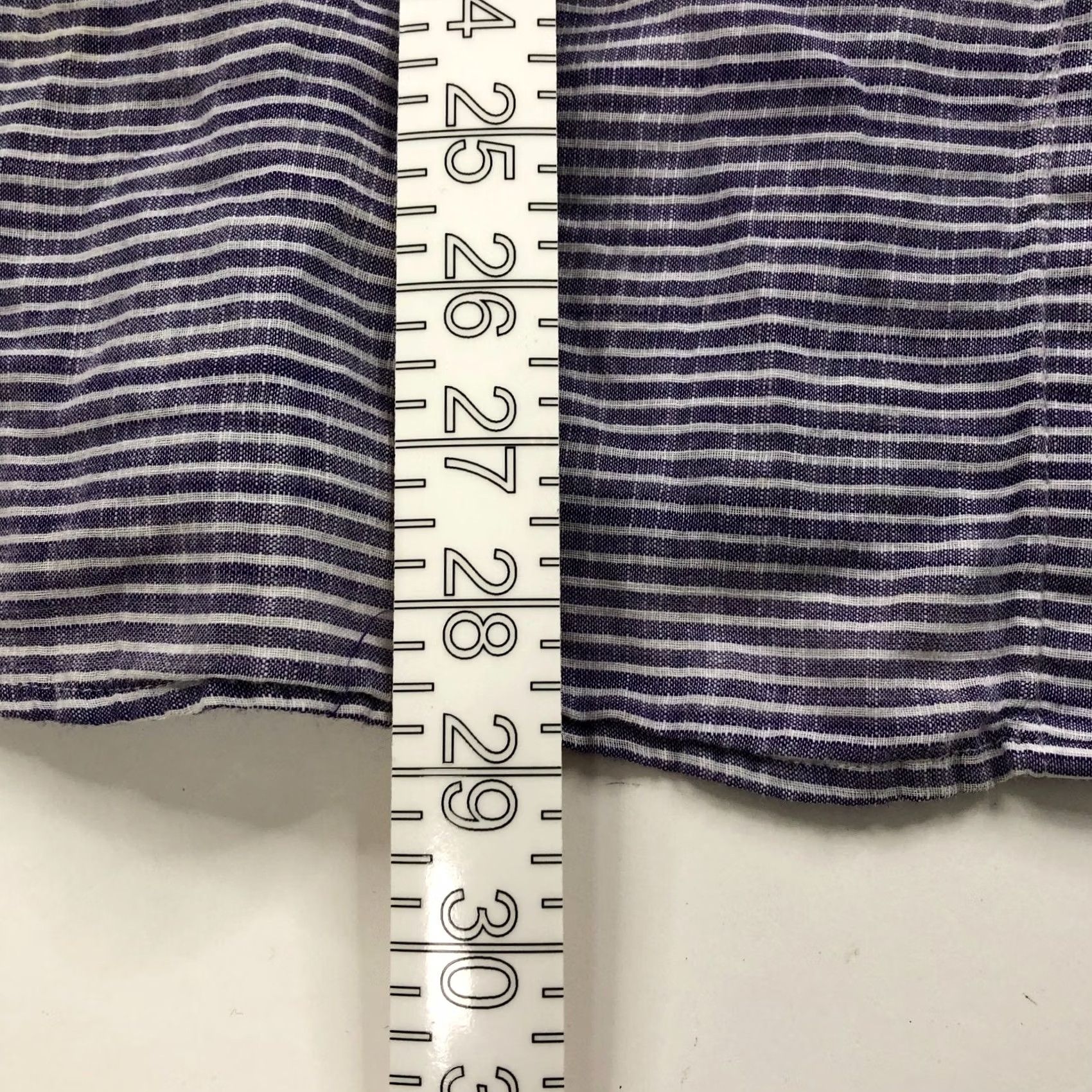 Vintage Chico's 3 100% Cotton Button Long Sleeve Striped Shirt Purple Lightweight Shirt Womens 3 Regular Striped Button-Up Casual Classic Value Box Size XS / US 0-2 / IT 36-38 - 5 Thumbnail