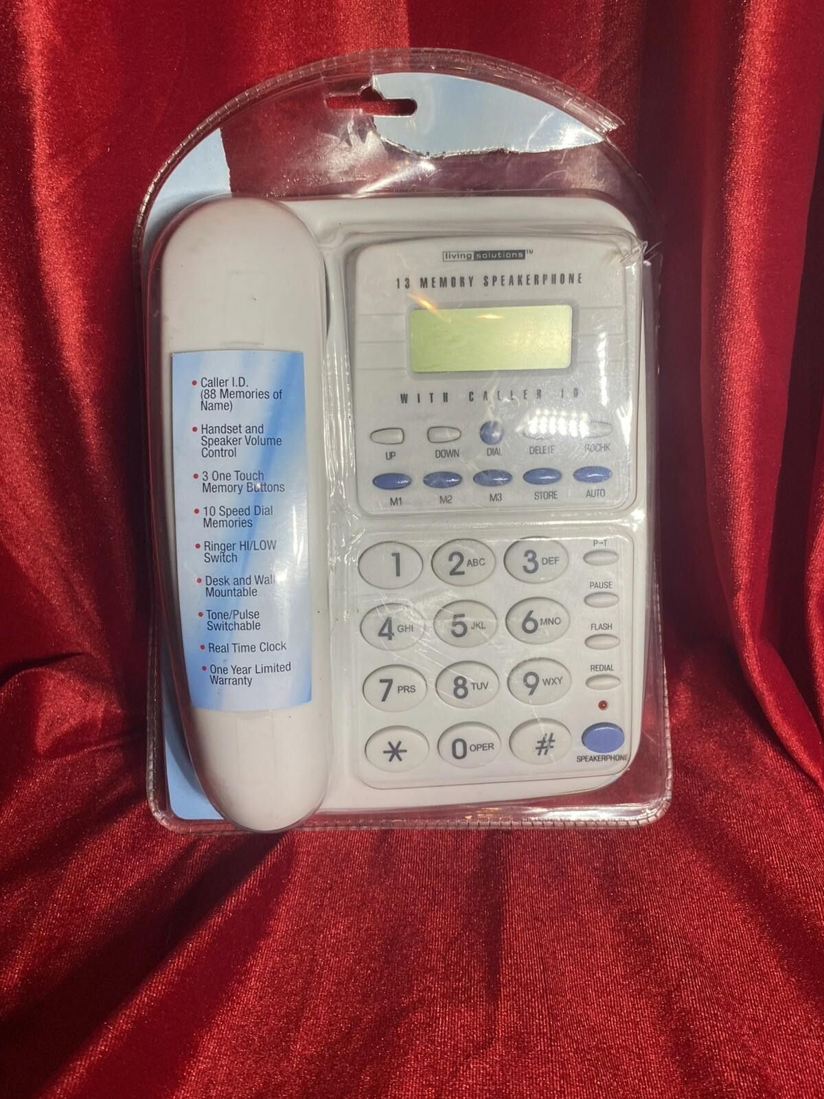 Designer Living Solutions Telephone/Speakerphone Buttons New Phone Size ONE SIZE - 1 Thumbnail