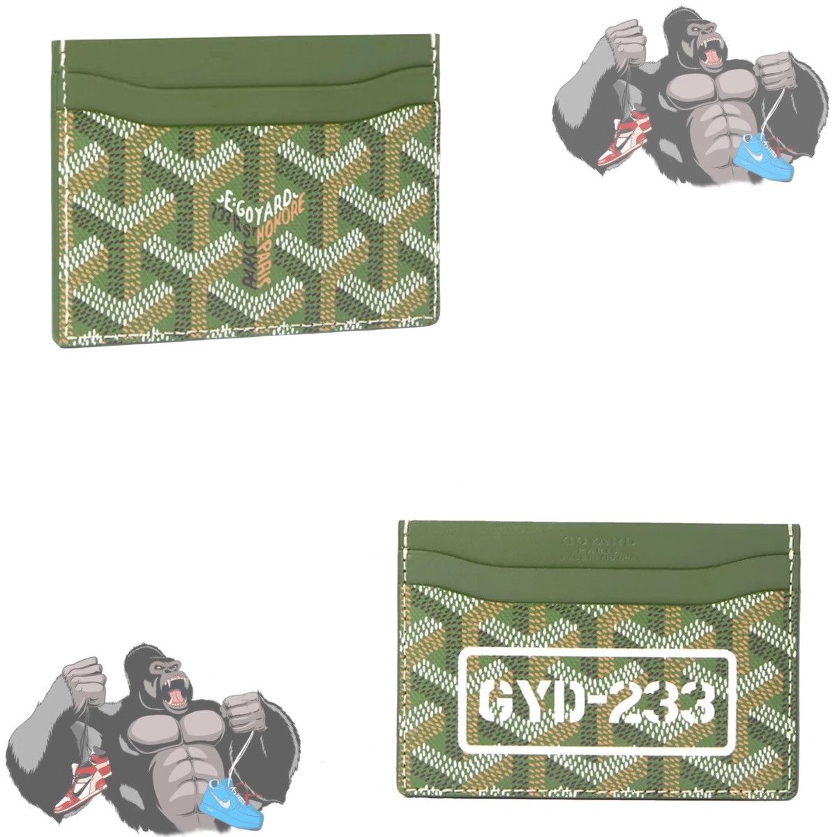 Goyard Goyard Saint Sulpice Khaki Size ONE SIZE - 1 Thumbnail