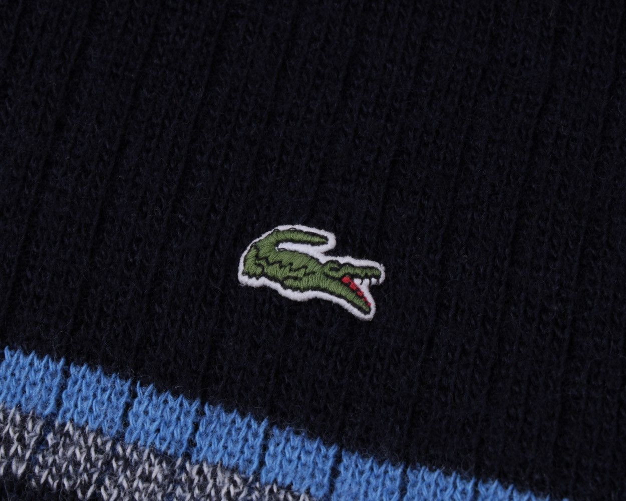Lacoste × Vintage LACOSTE Vintage Half Zip 1/4 Wool Knitted Sweater Jumper Size US L / EU 52-54 / 3 - 6 Thumbnail