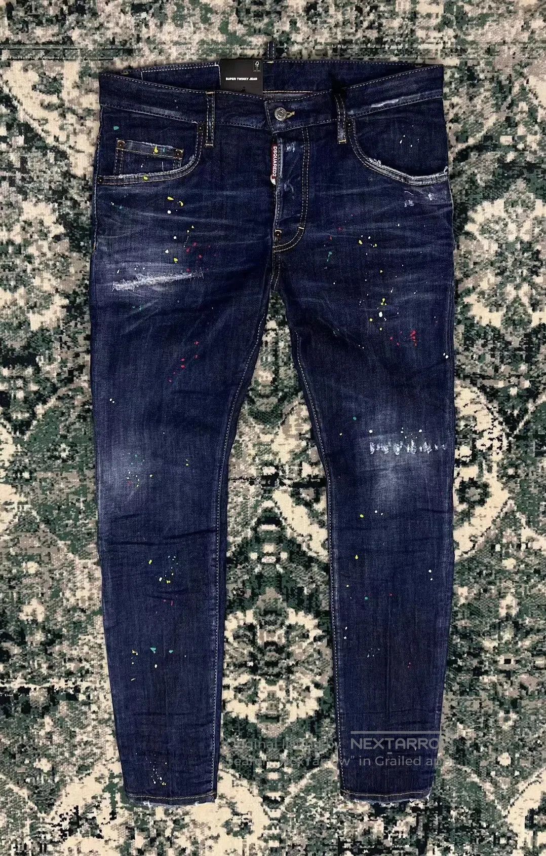 Dsquared2 Dsquared2 Spring Summer 2023 Blue Denim Pants. Size US 36 / EU 52 - 1 Thumbnail