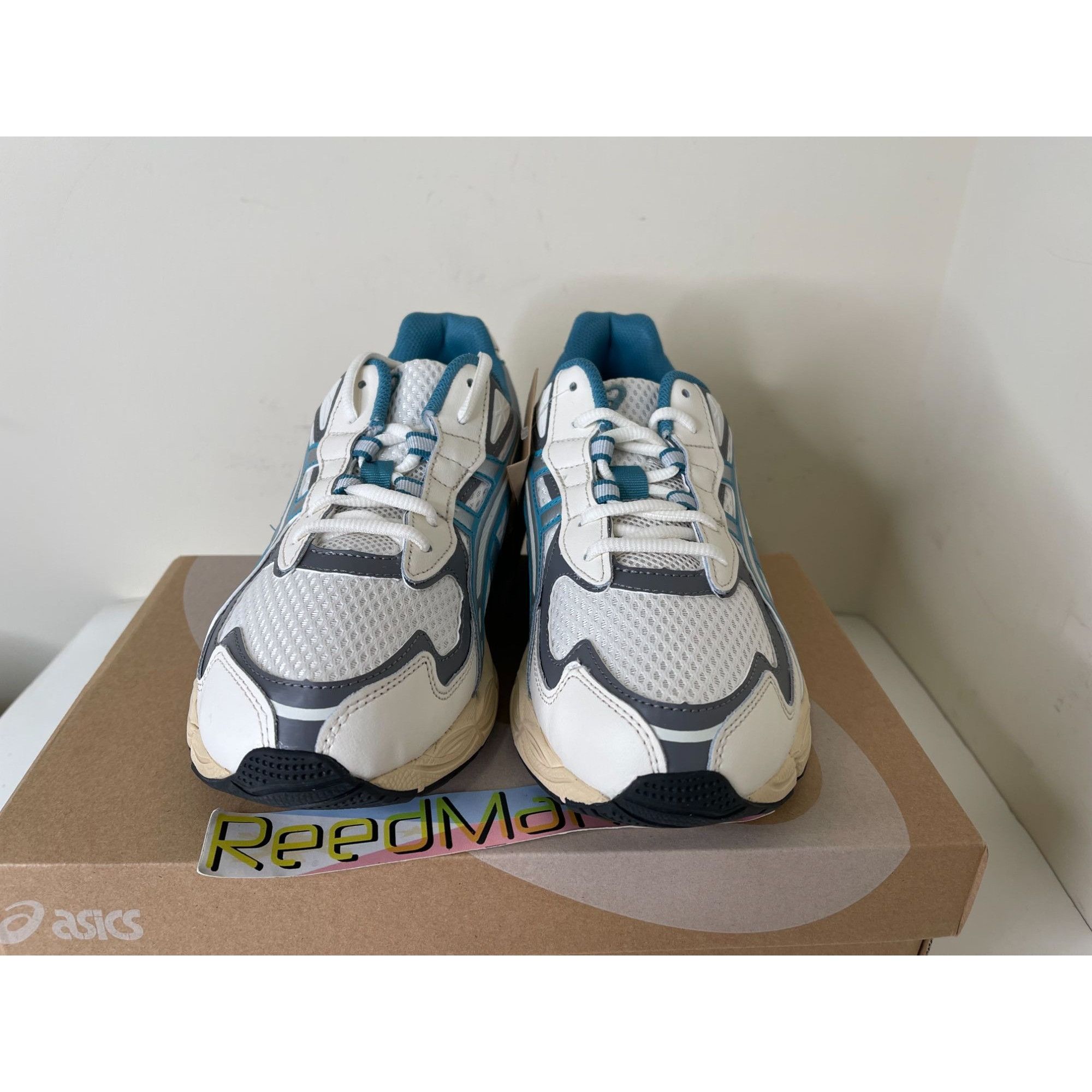 Asics Asics Gel NYC 2055 Cream Blue Teal WOMENS 9.5us Size US 9.5 / IT 39.5 - 3 Thumbnail