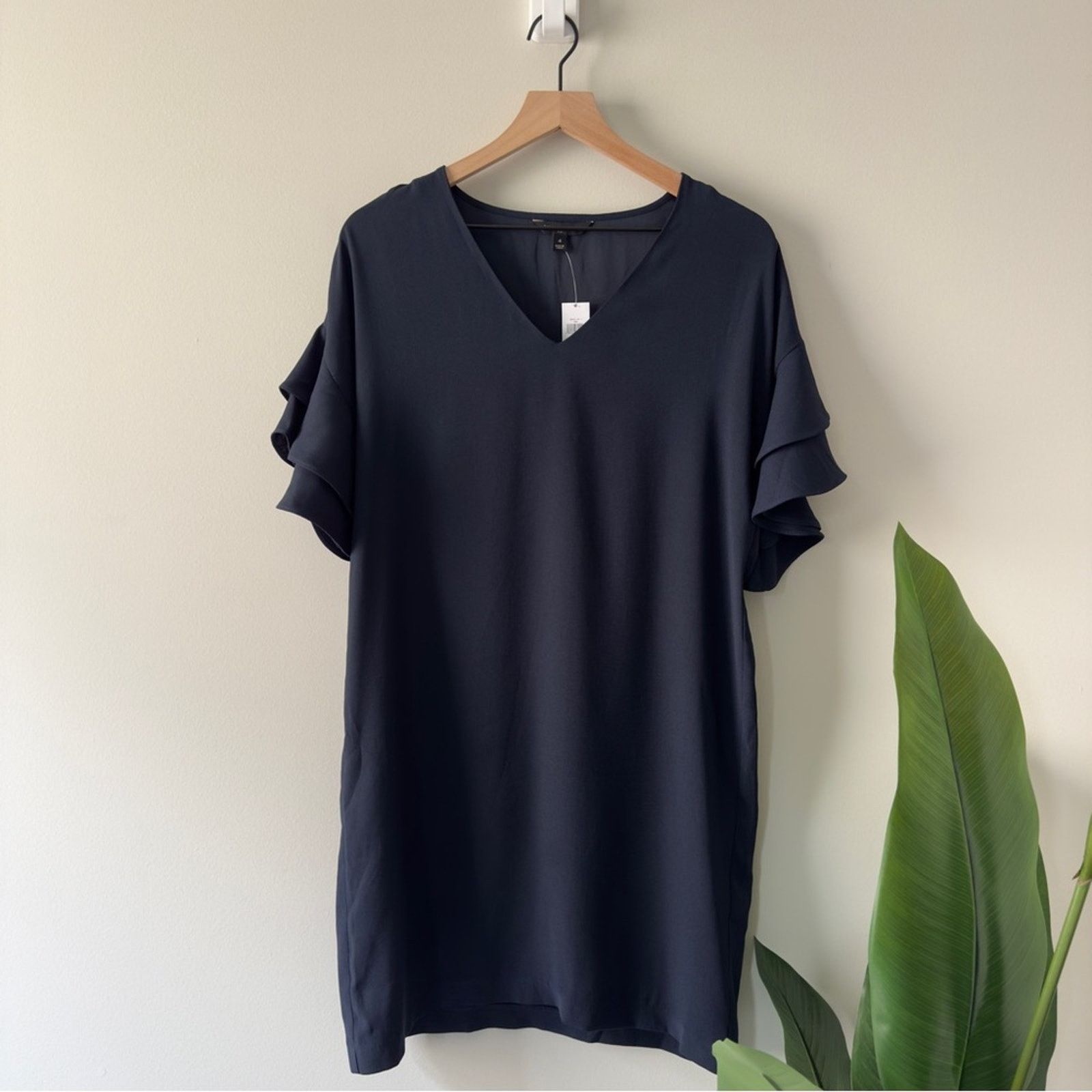 blue dress with sheer sleeves Modest Long Chiffon Formal – PromGirl Finish:NS-Washed Pine This dress features a __with:ivory-urban-trousers Black Dresses | Pacsun