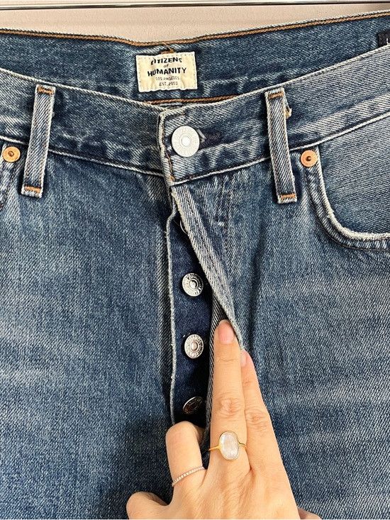 Citizens Of Humanity Citizens of Humanity Liya High Rise Crop Fit - 28" Size 28" / US 6 / IT 42 - 4 Thumbnail