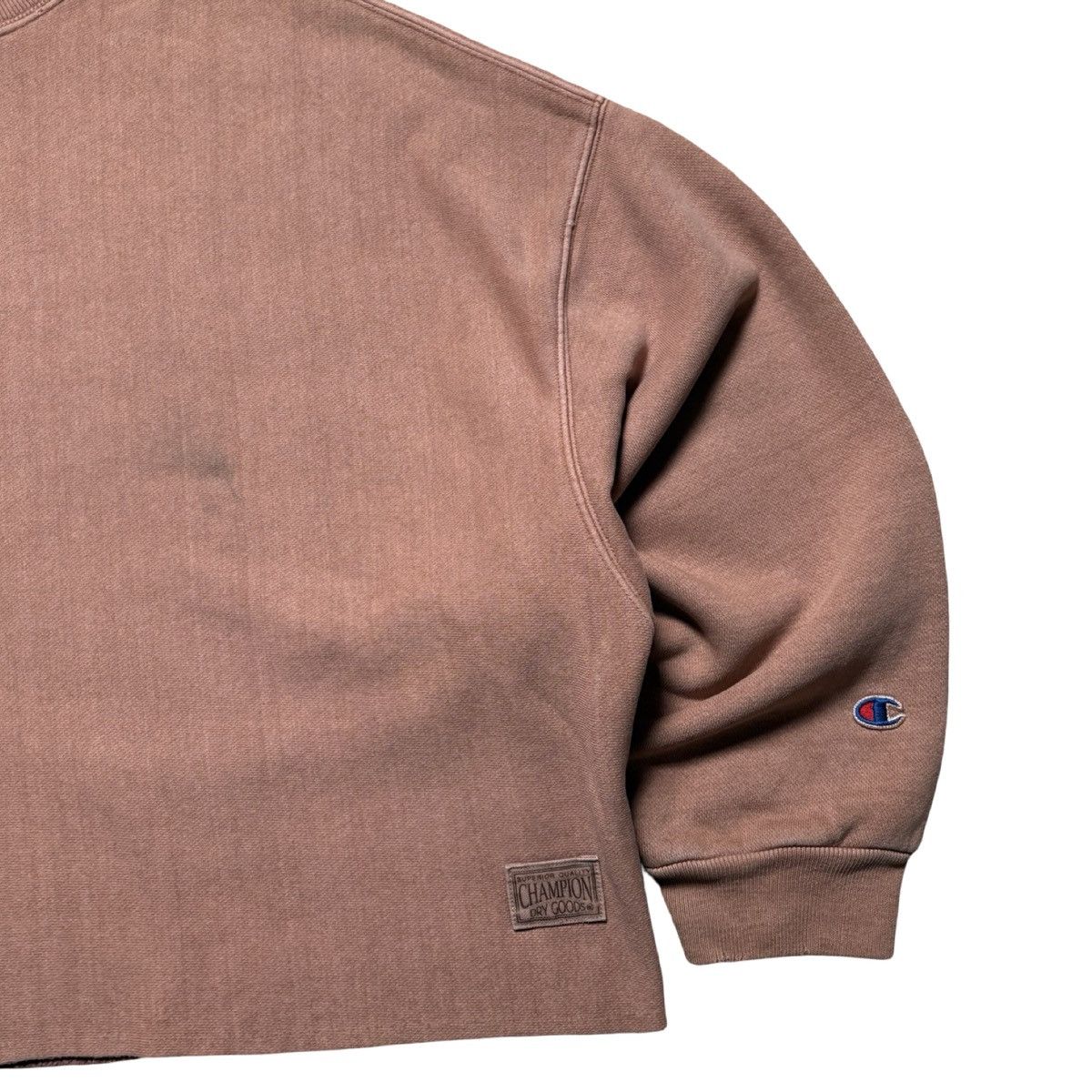 Champion Vintage Y2K Champion Expansion Gusset Sweatshirt Cropped XL Size US XL / EU 56 / 4 - 2 Thumbnail