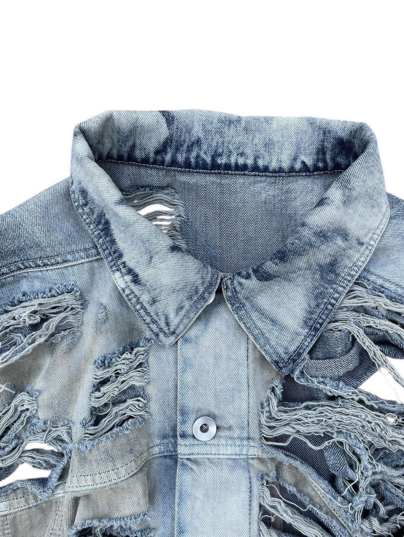 Rick Owens Rick Owen’s Destroyed Worker Jacket Size US M / EU 48-50 / 2 - 9 Thumbnail