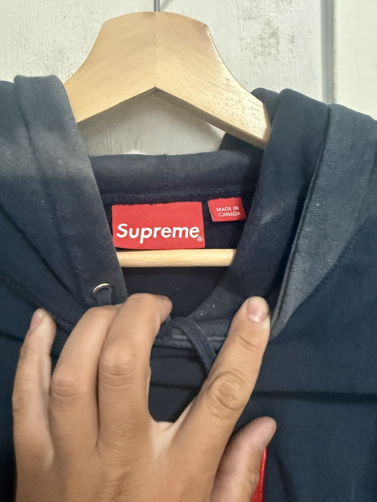 Supreme Supreme Navy BOGO Size US L / EU 52-54 / 3 - 7 Thumbnail